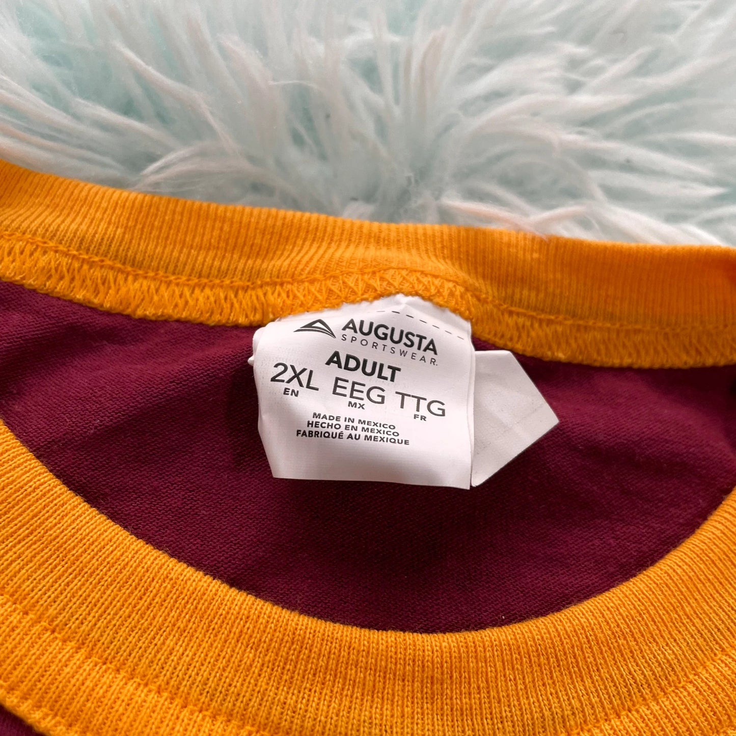 Maroon 2024 Tapestry Pride Ringer T Shirt - XXL