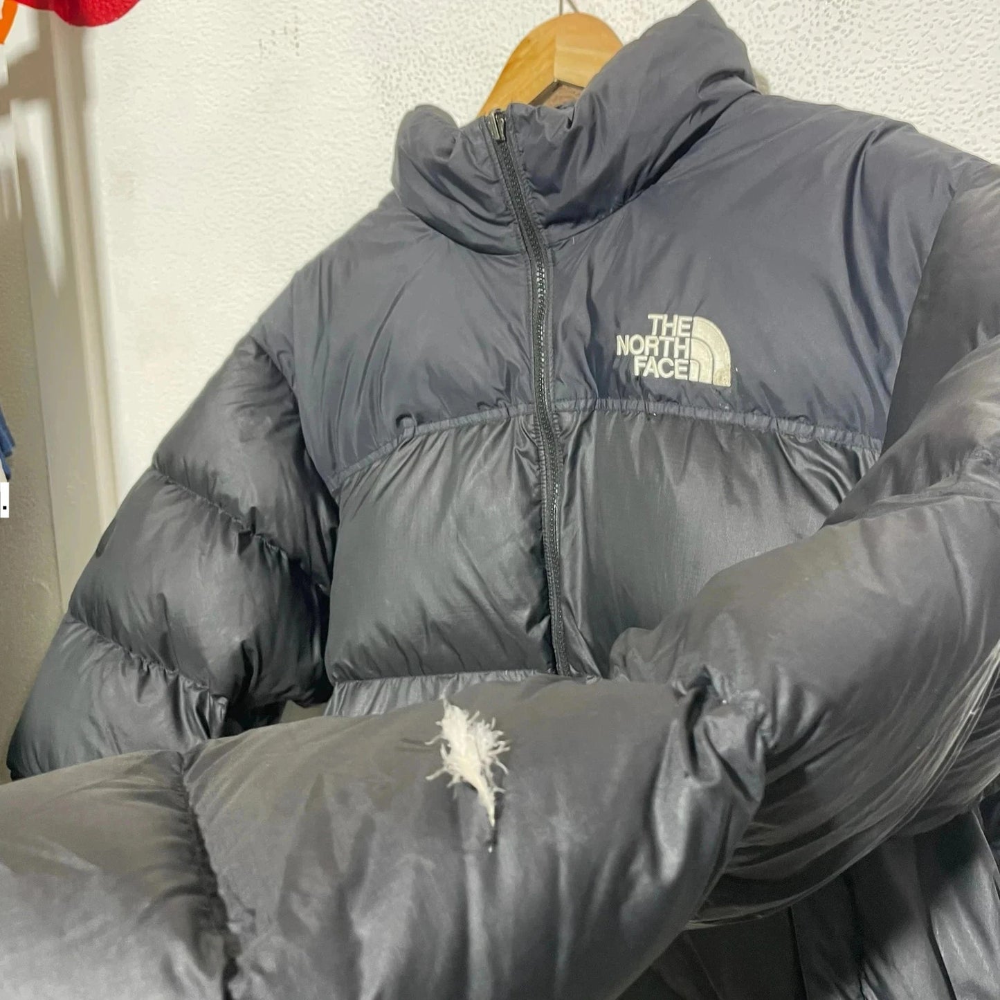 Black The North Face Puffer Jacket 700 Down Nupste - XL