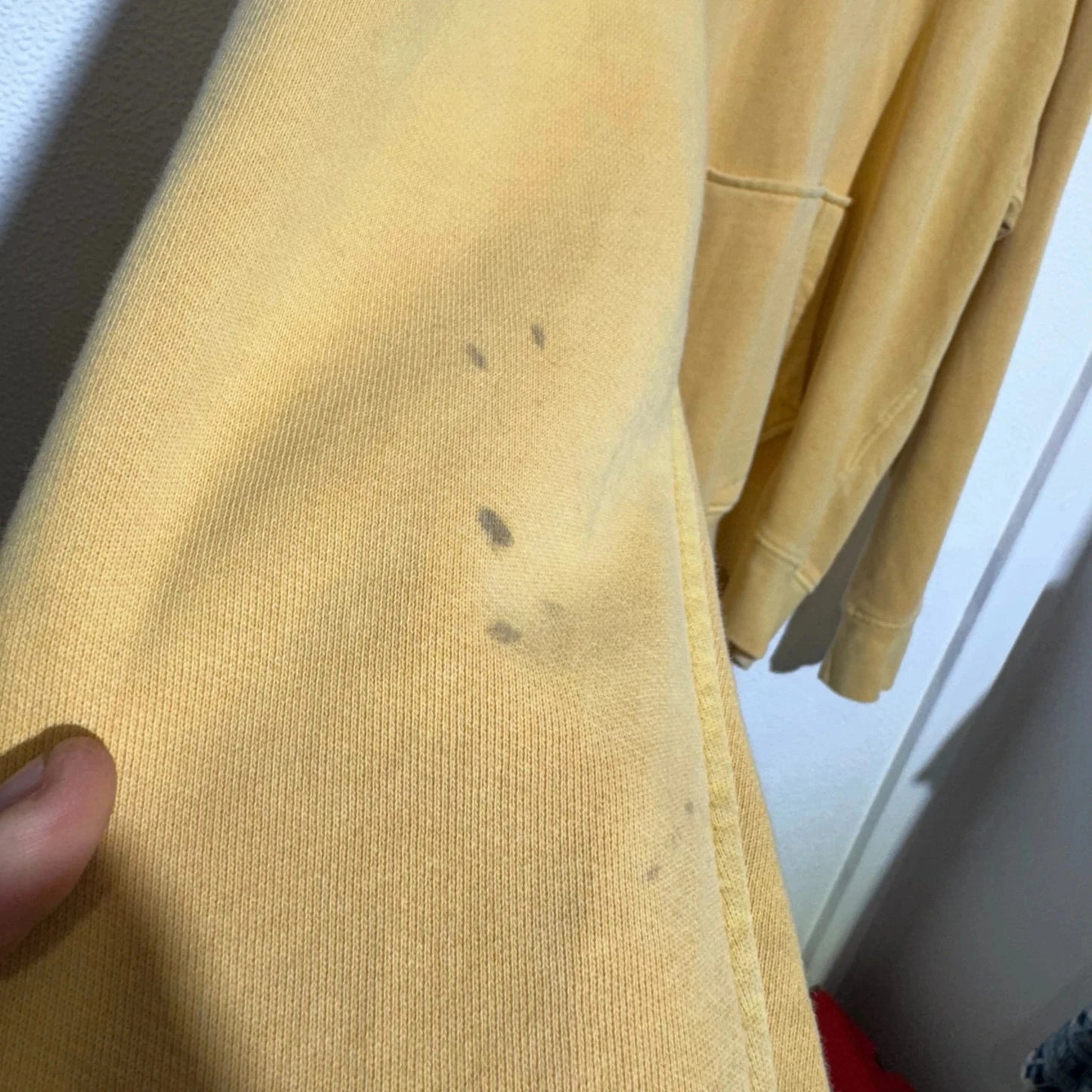 Yellow Levi’s Hoodie Plain - Large