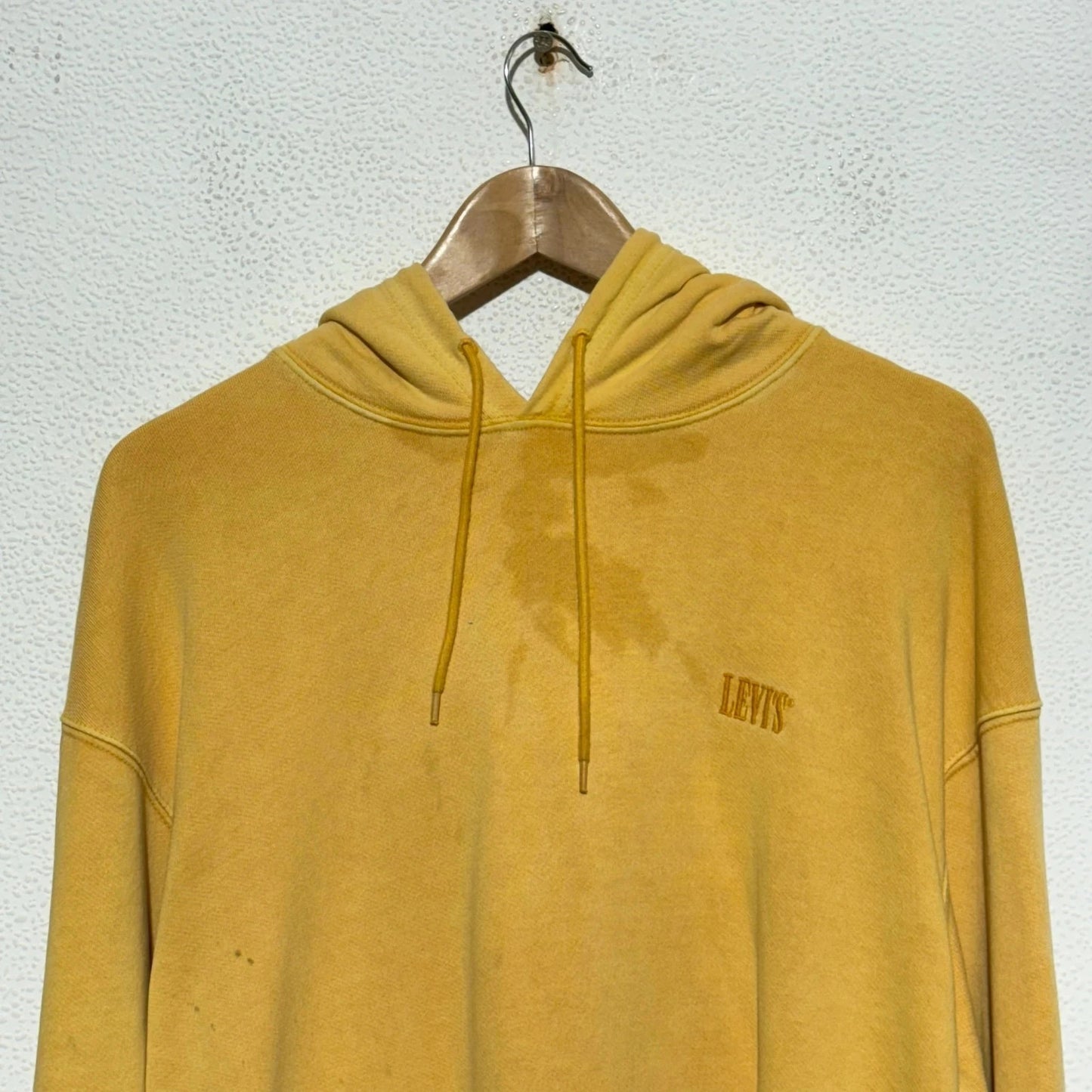 Yellow Levi’s Hoodie Plain - Large