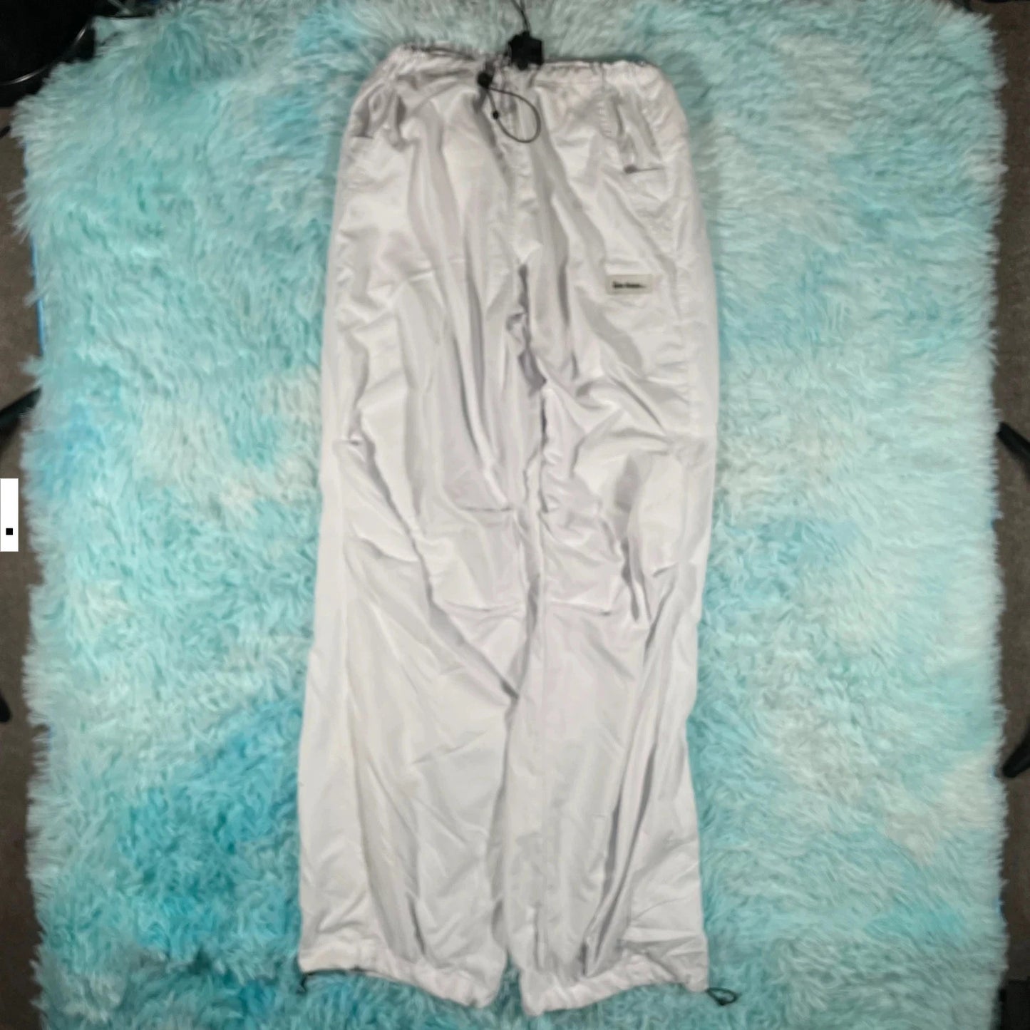White iets frans Parachute Pants Bottoms Urban Outfitters - XS