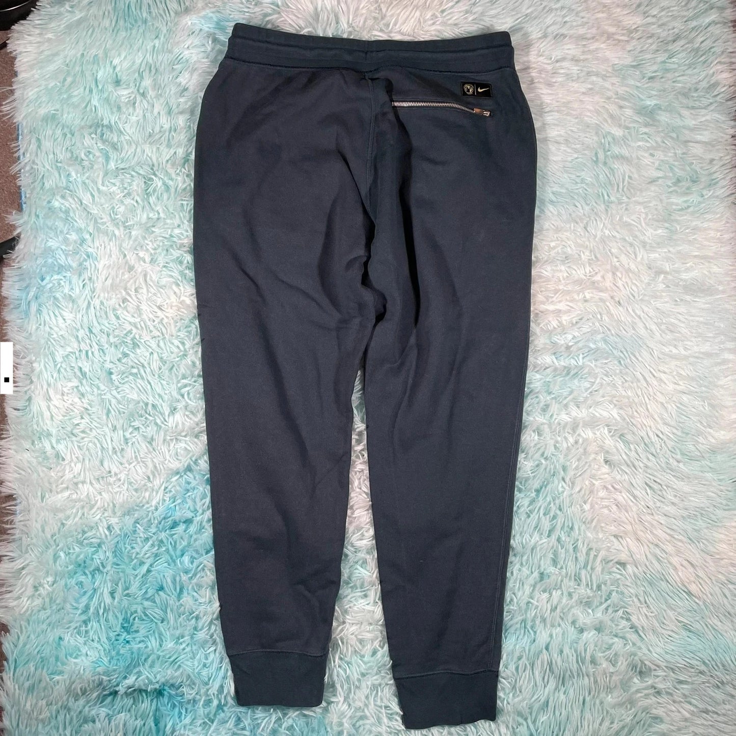 Navy Nike Jogging Bottoms - Large