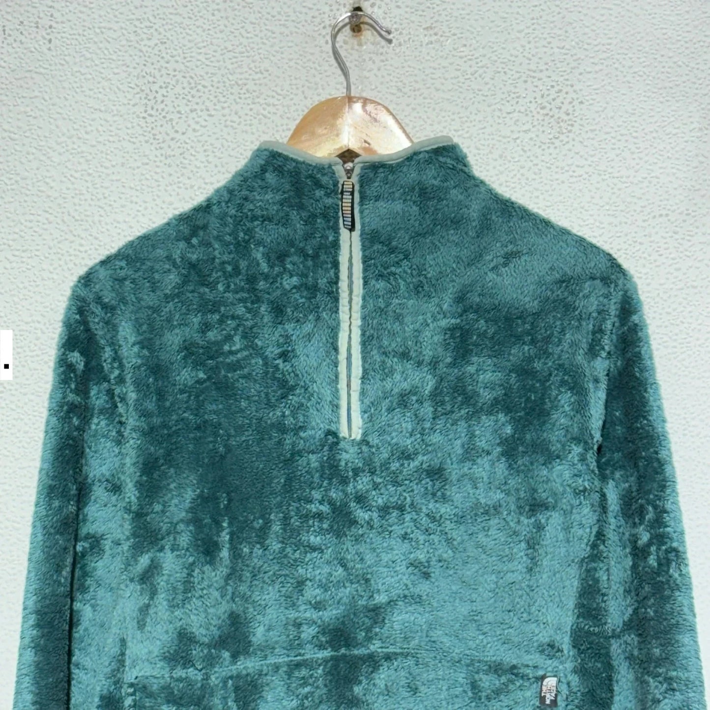 Blue The North Face 1/4 Zip Fleece - Womens Large