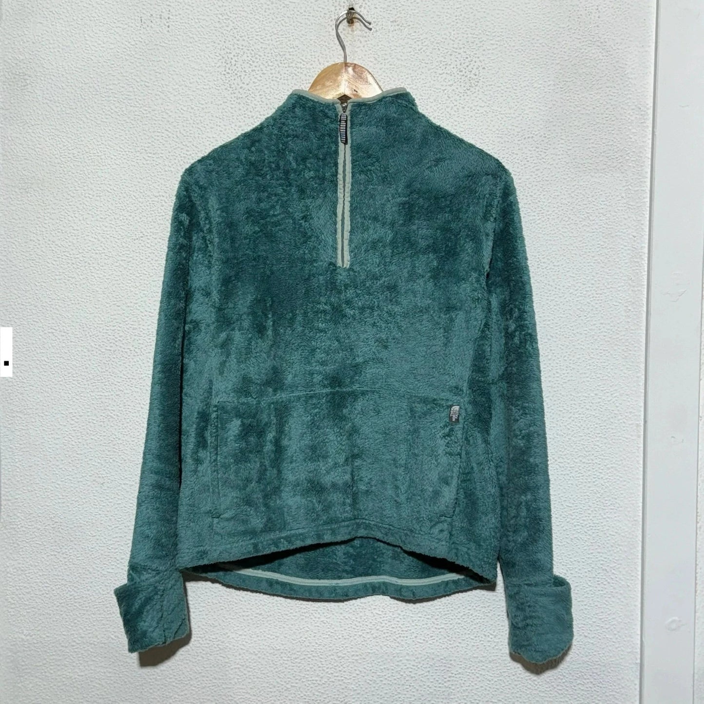 Blue The North Face 1/4 Zip Fleece - Womens Large