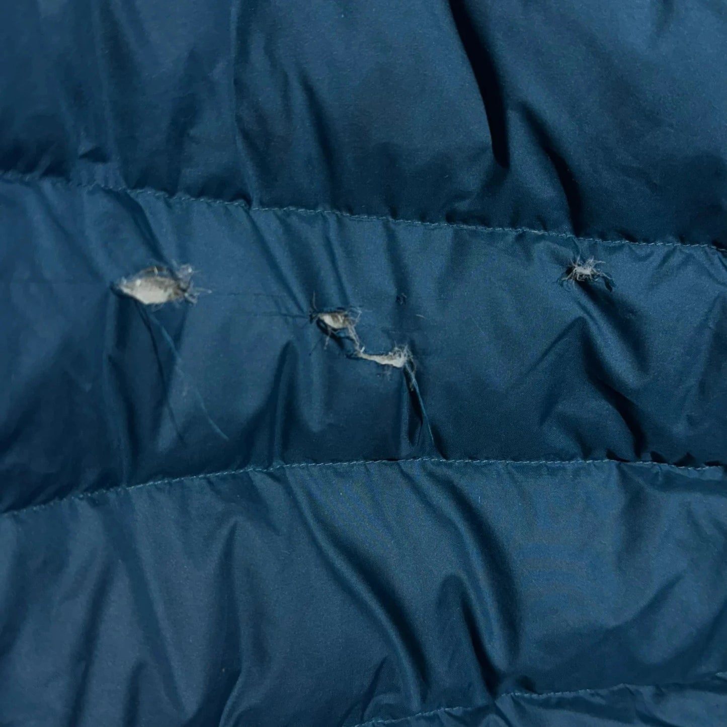 Blue The North Face Puffer Jacket - Large