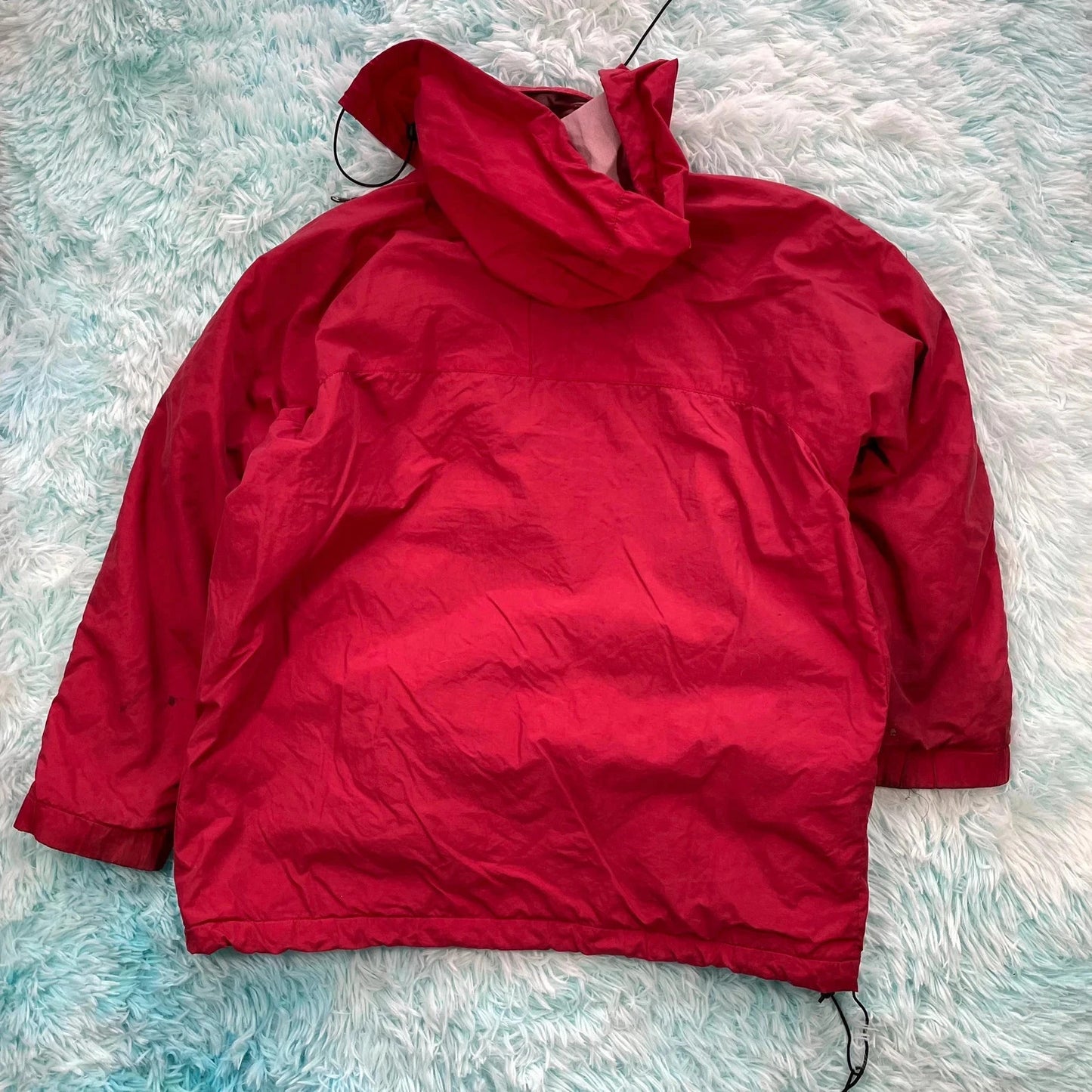 Vintage 90s Red The Face Fleece Lined Jacket - XL
