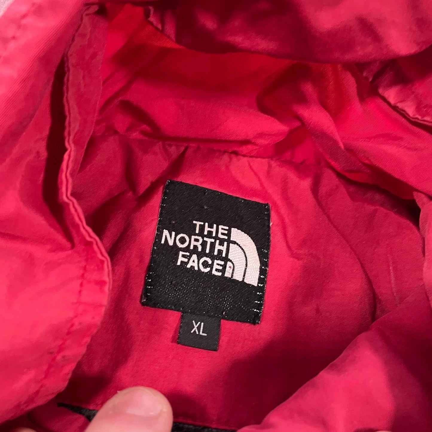 Vintage 90s Red The Face Fleece Lined Jacket - XL