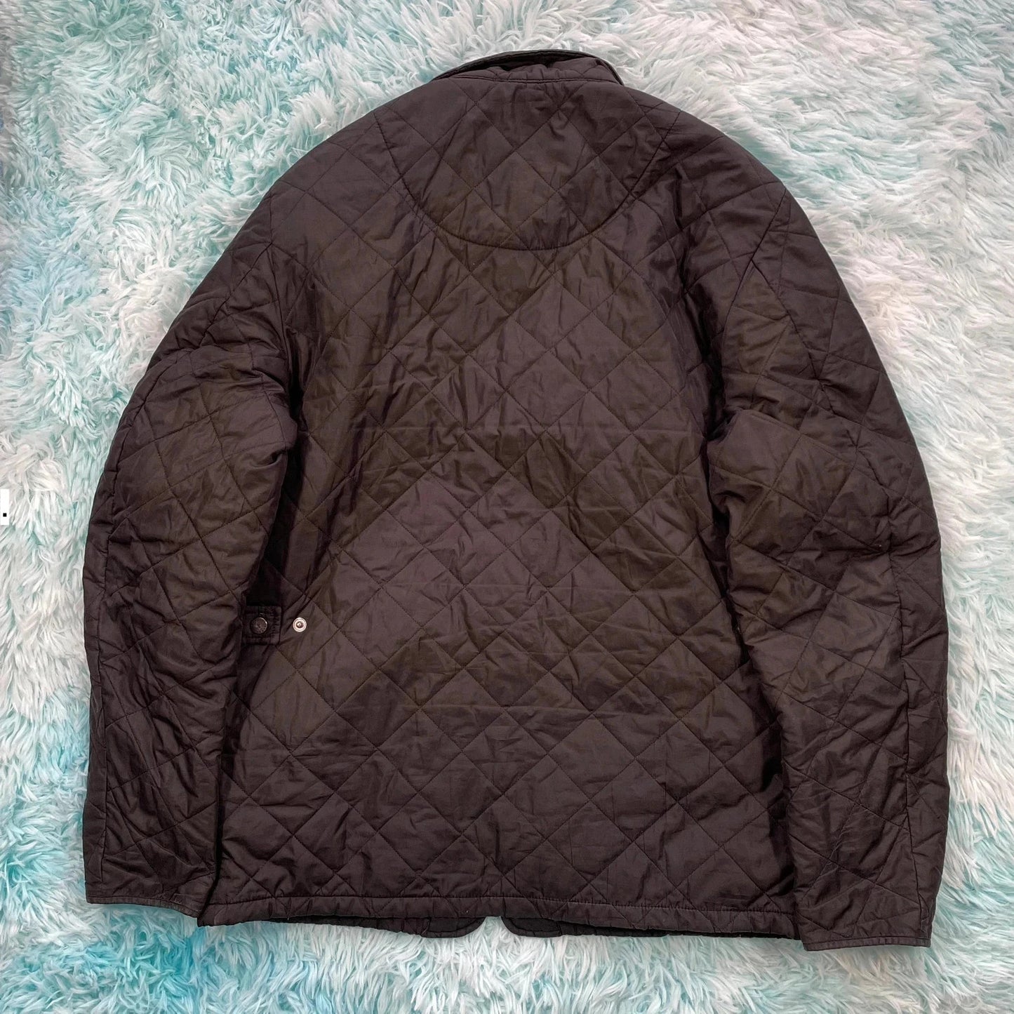 Black Barbour Quilted Jacket - Medium
