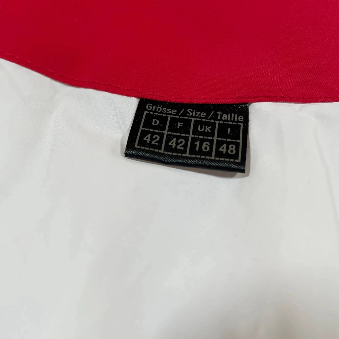 Red Schöffel Ski Coat Jacket - Size 16