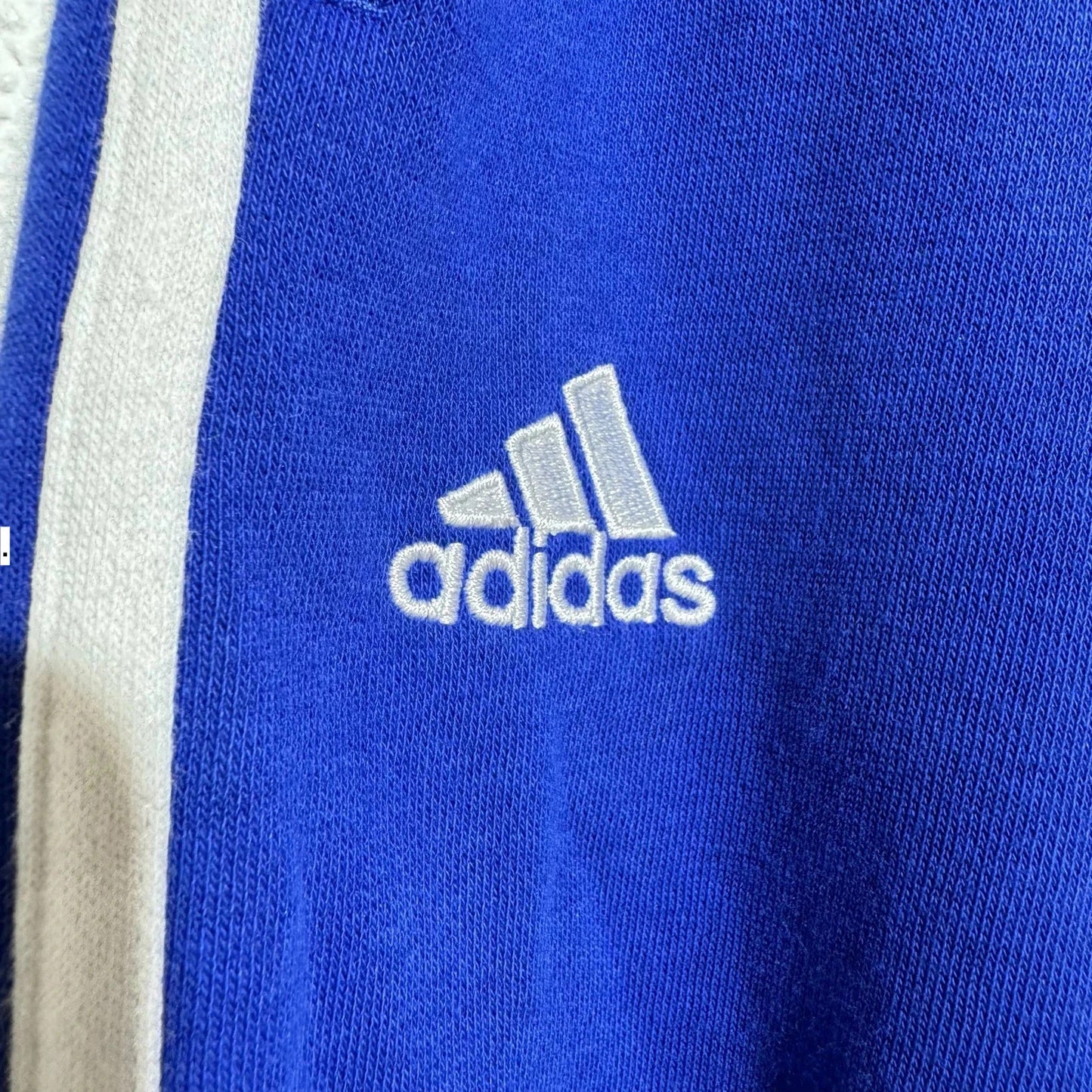 Blue Chelsea Adidas Tracksuit Bottoms - medium