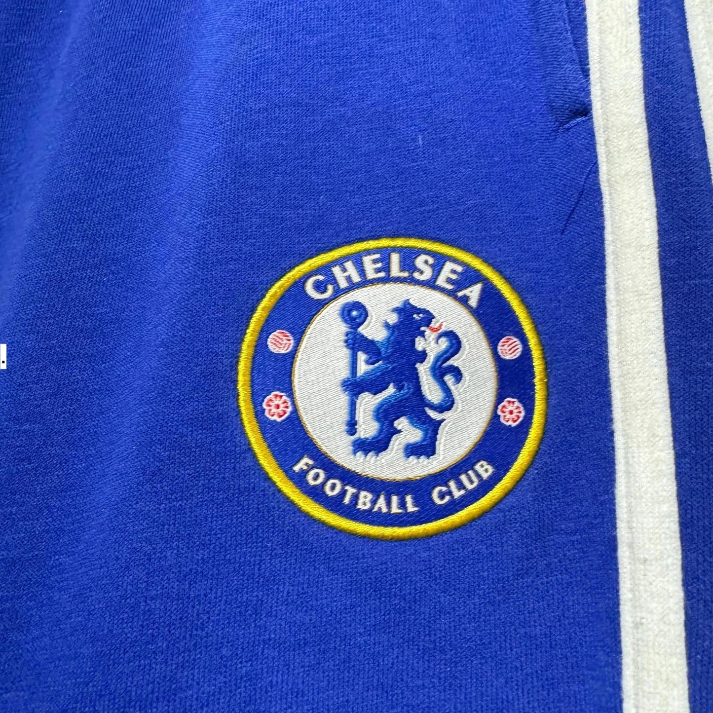 Blue Chelsea Adidas Tracksuit Bottoms - medium