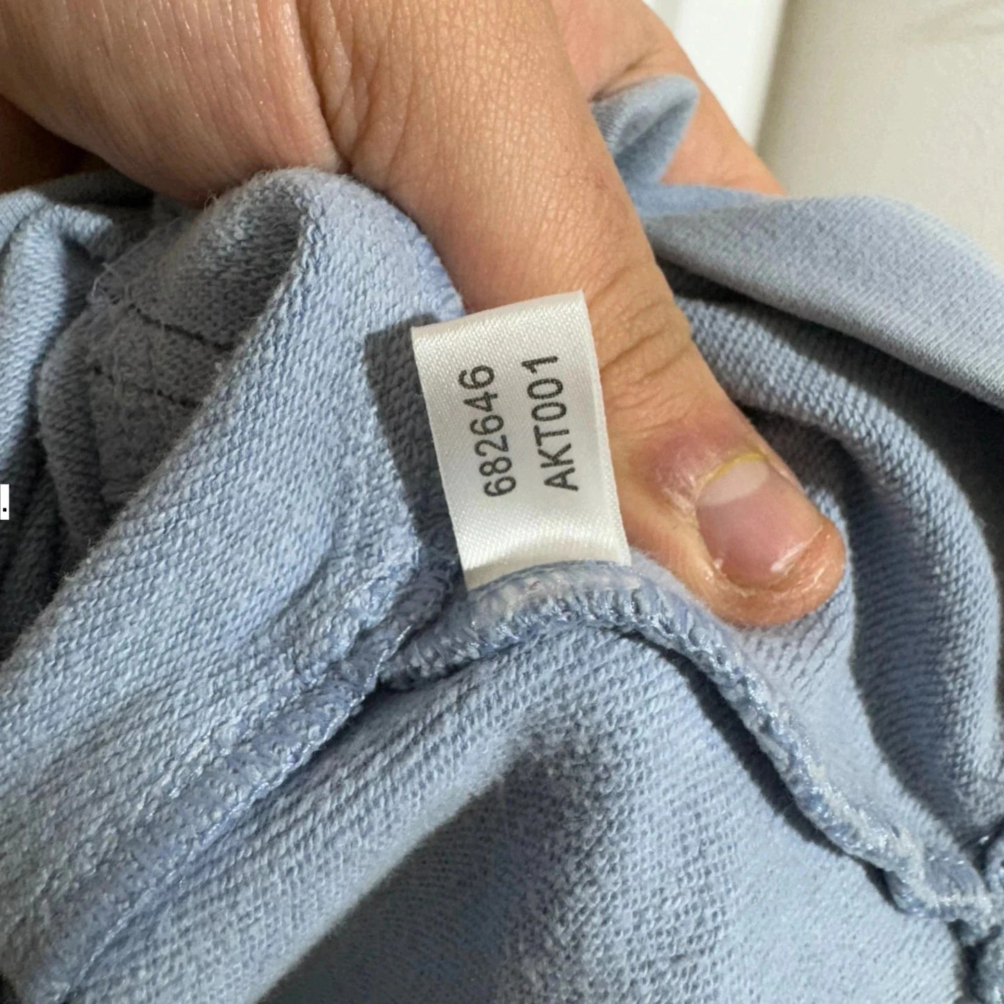 Vintage 00s Baby Blue Adidas Sweatshirt V Neck - Size 8