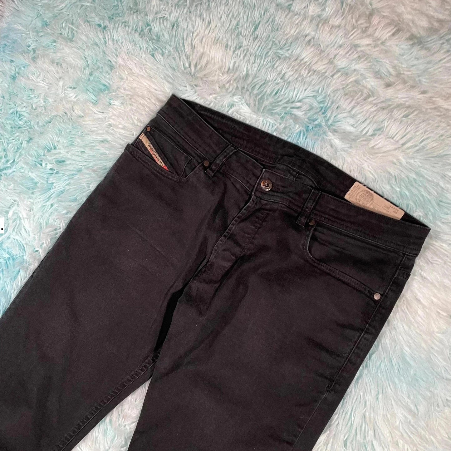 Black Diesel Jeans Skinny Fit R-Troxer-A - 32W