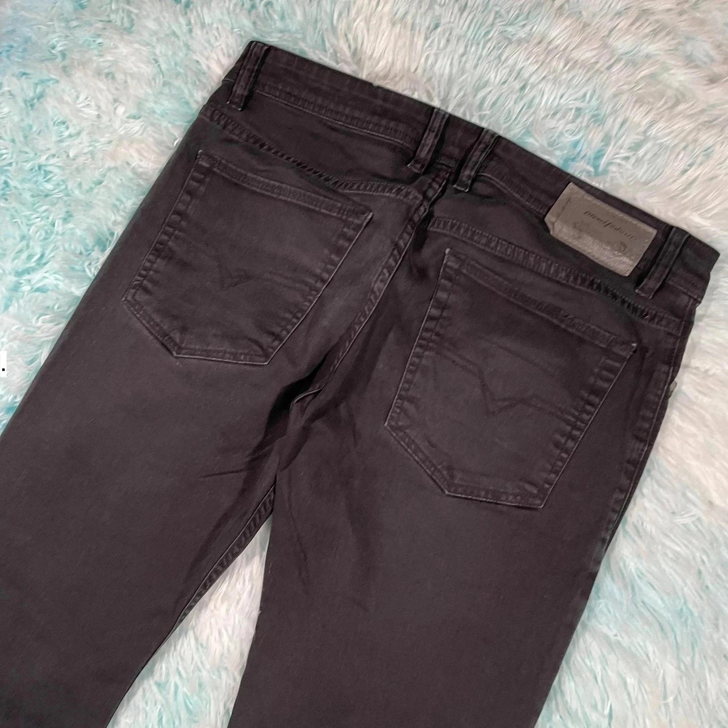 Black Diesel Jeans Skinny Fit R-Troxer-A - 32W