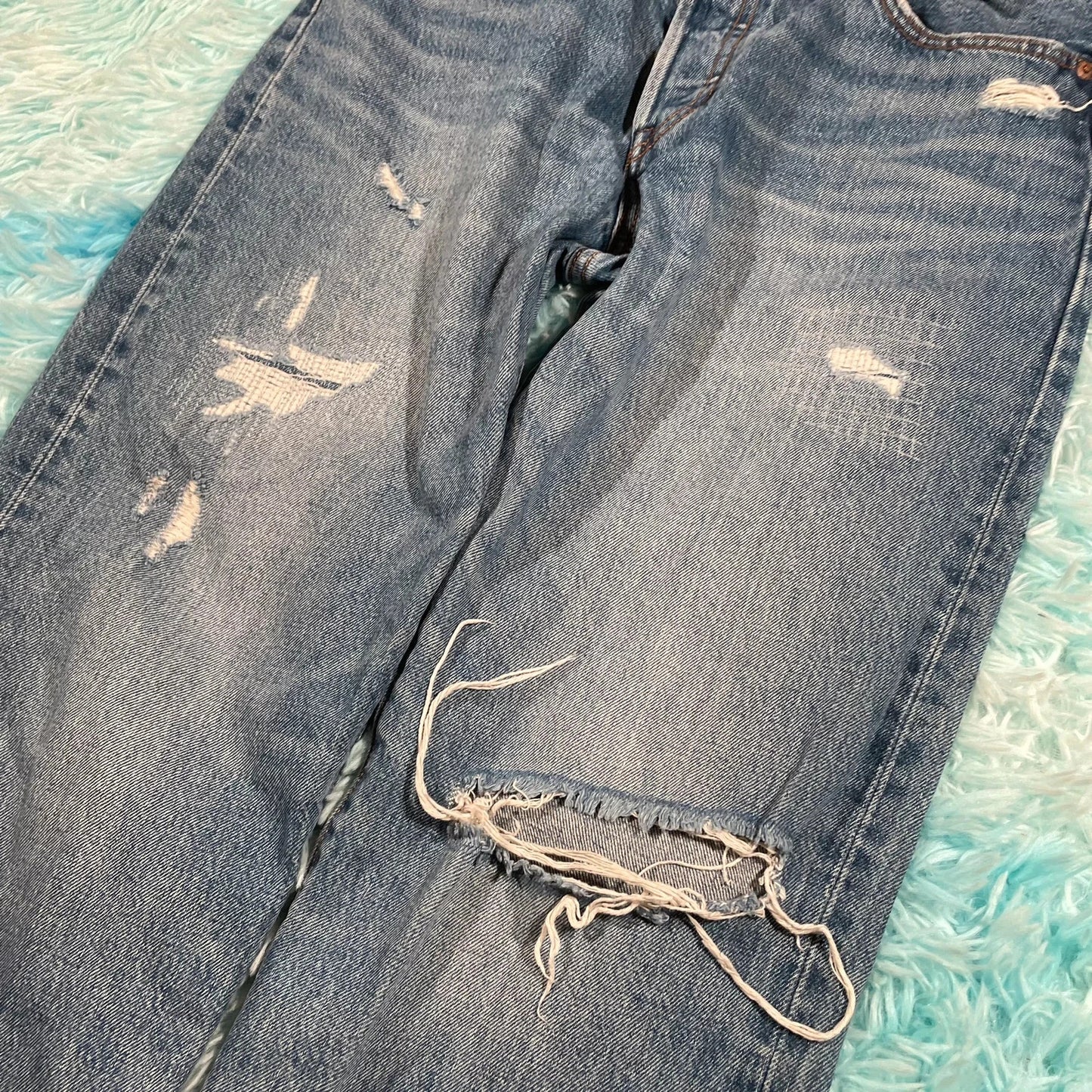 Vintage Levi’s 501 Selvedge Jeans Straight Leg - 28W 30L