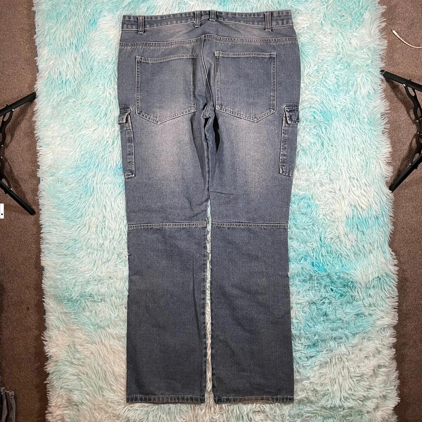 Vintage No Fear Cargo Skate Jeans - 38W 32L