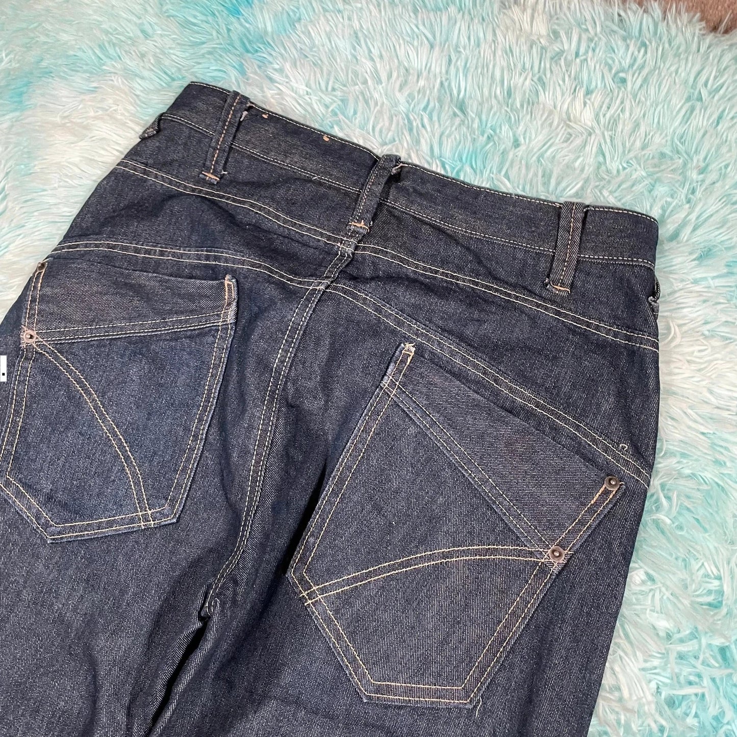 Vintage Y2K Denim Shorts Jorts -30W