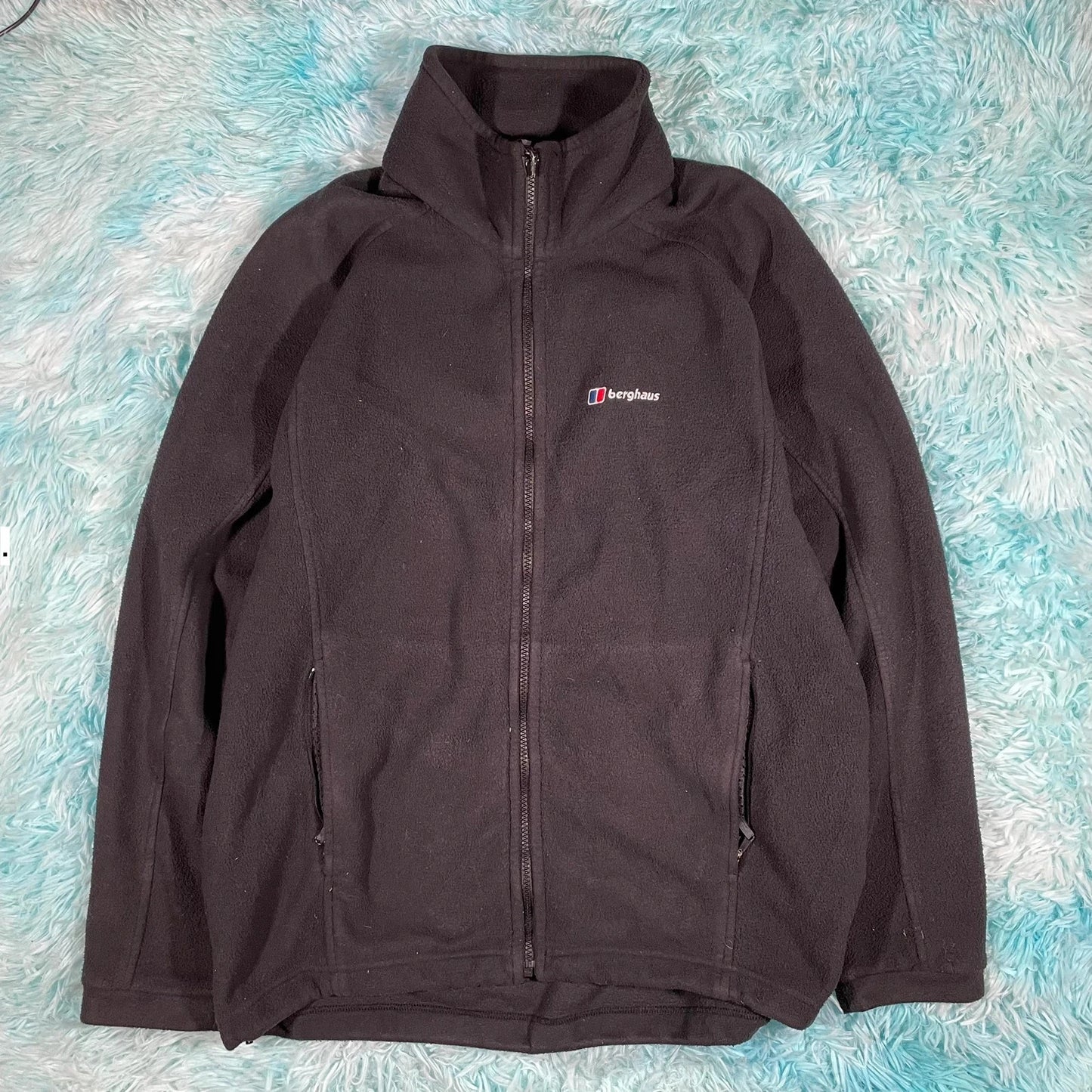Black Berghaus Fleece Full Zip - Large