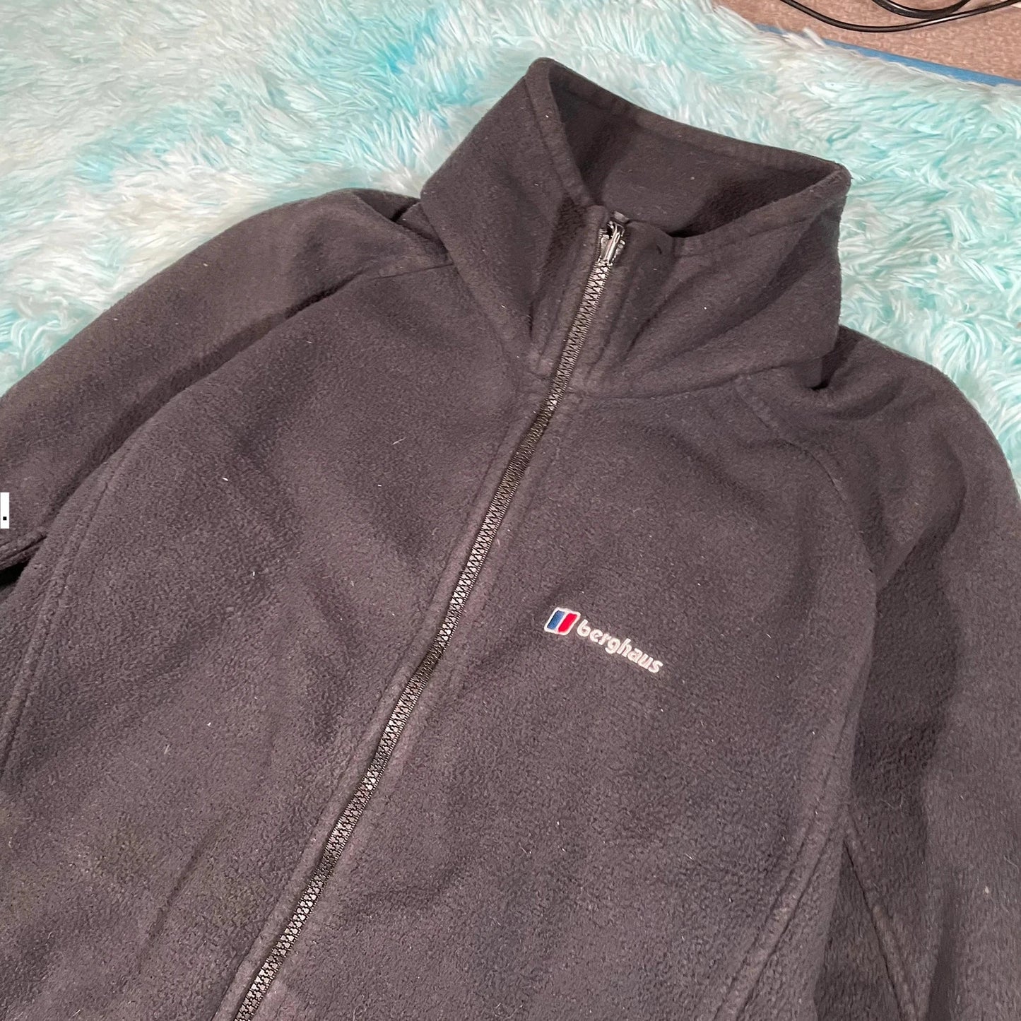 Black Berghaus Fleece Full Zip - Large