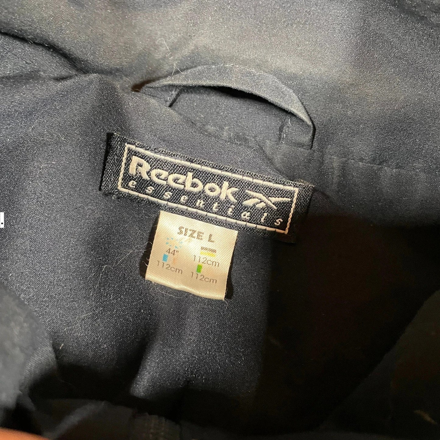 Vintage 00s Navy Reebok Track Jacket - Large