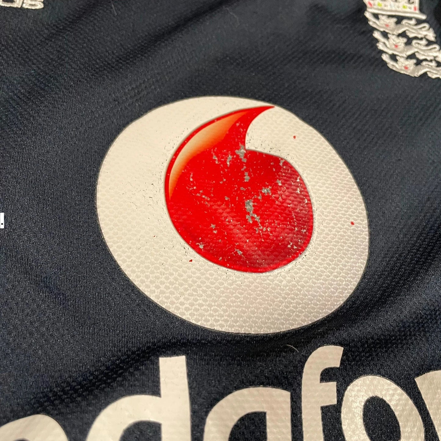 Vintage 2008 England Cricket Shirt Adidas - Large