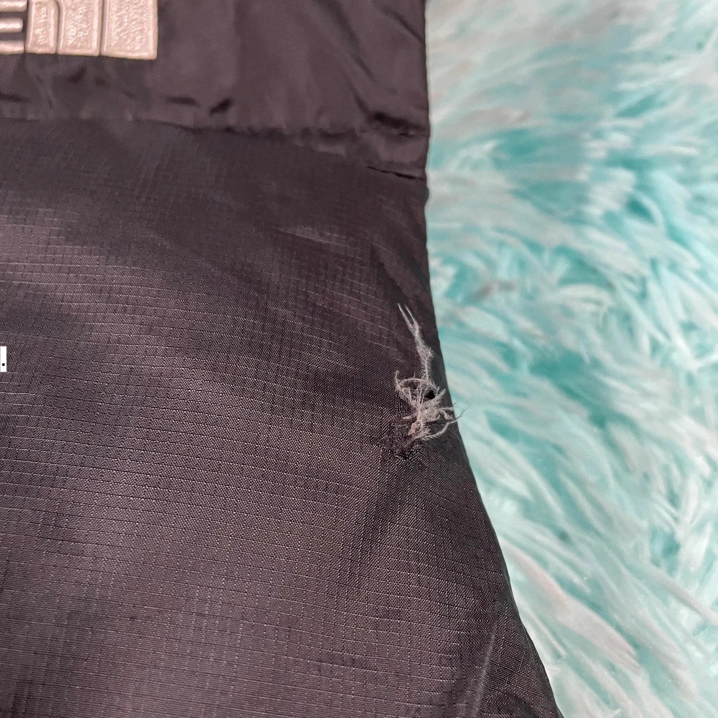 Black The North Face Puffer Jacket Gilet - Medium