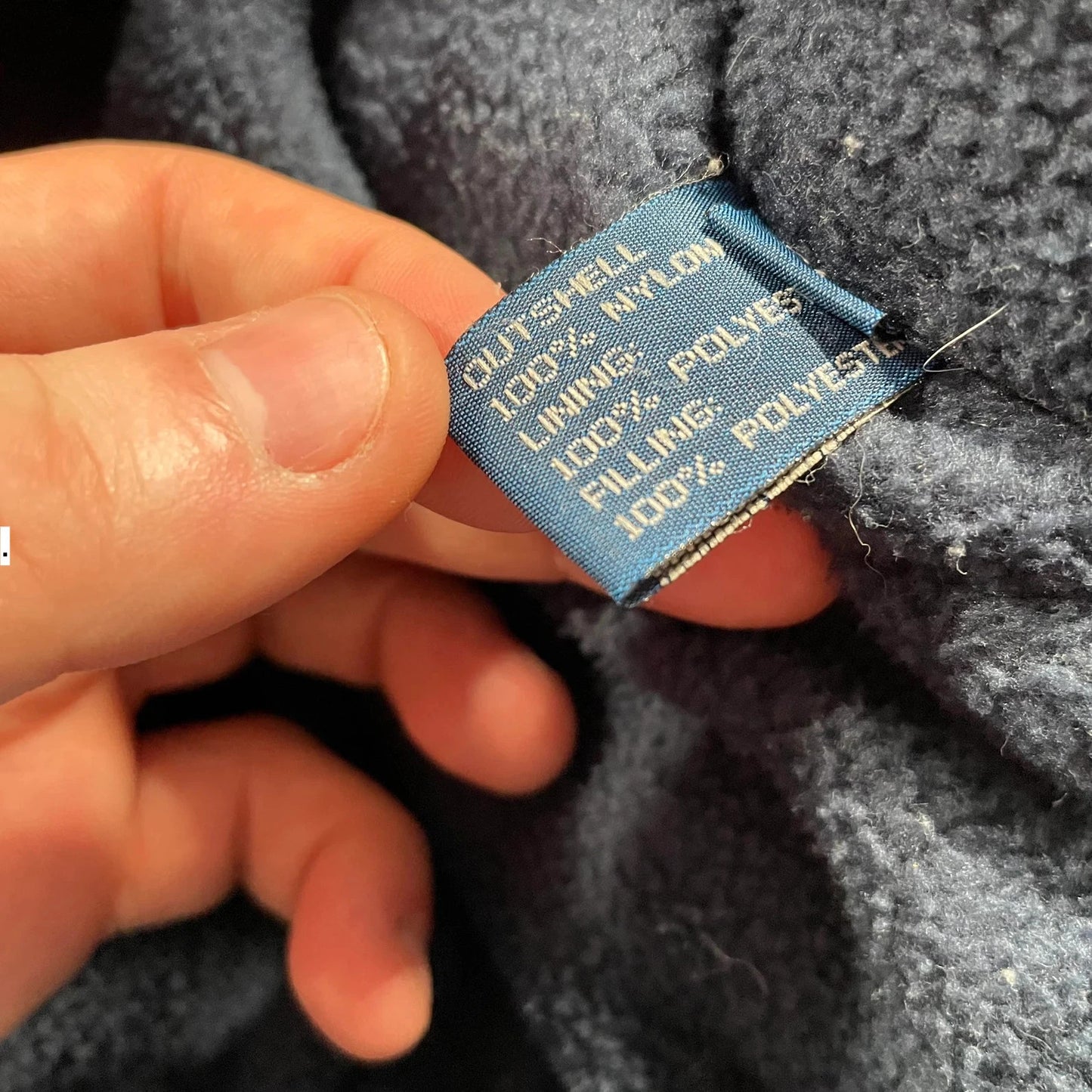 Vintage 00s Navy Los Angeles Baseball Puffer Jacket - XL