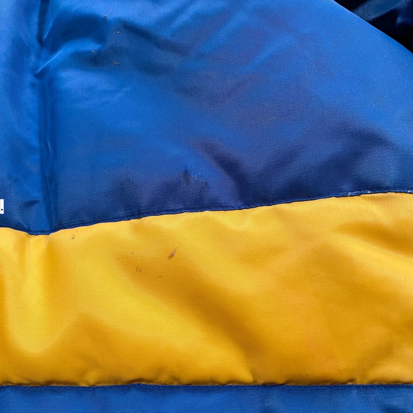 Vintage 90s Subbuteo Managers Puffer Coat - Large