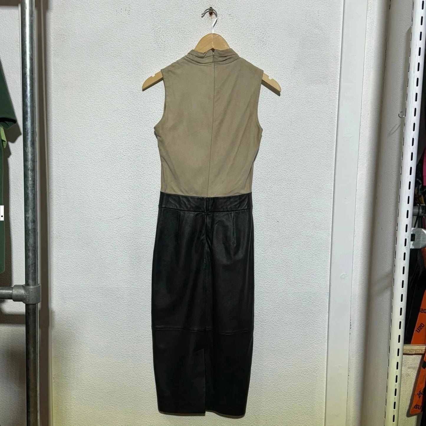 Suede Reiss Leather Dress Suede - Size 8