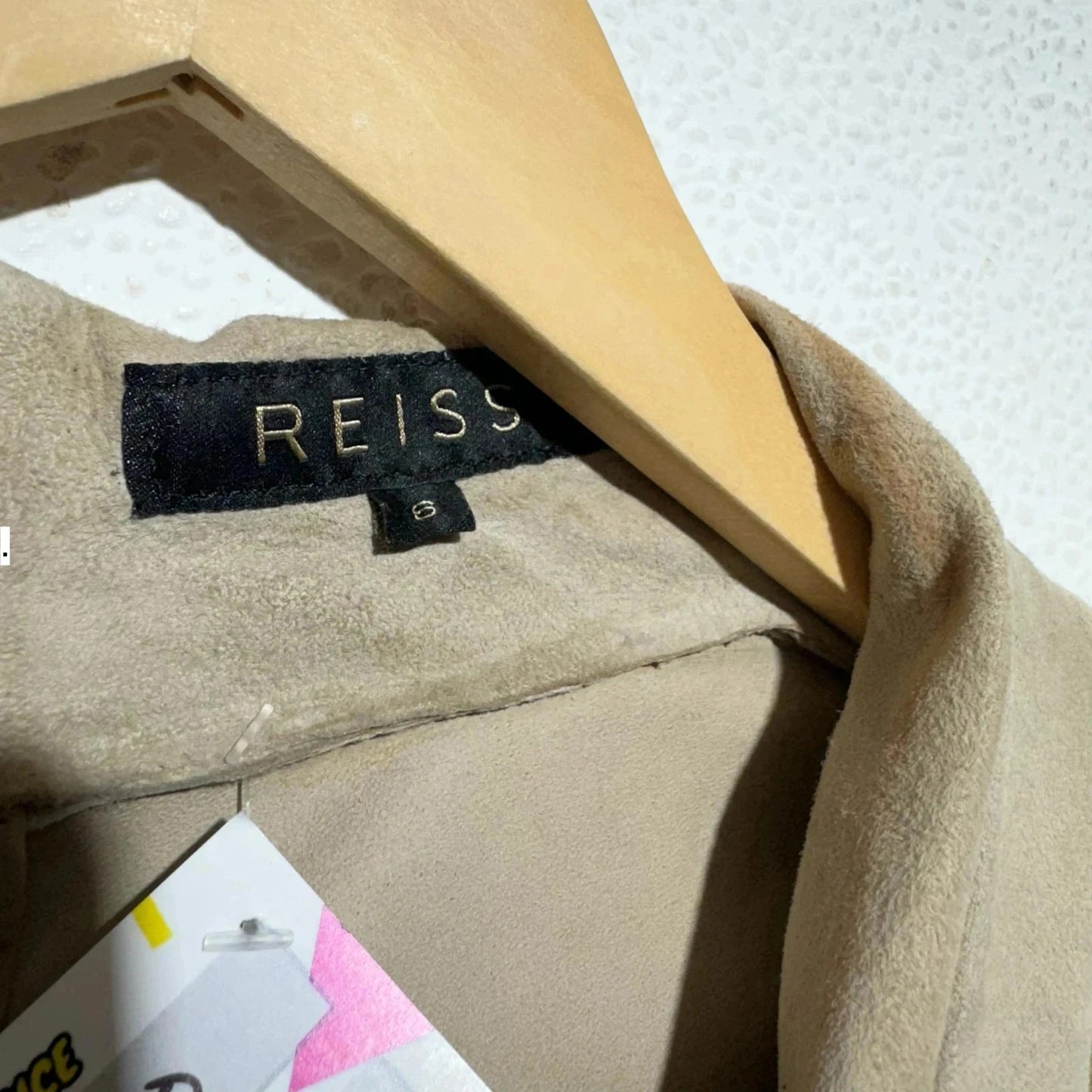 Suede Reiss Leather Dress Suede - Size 8