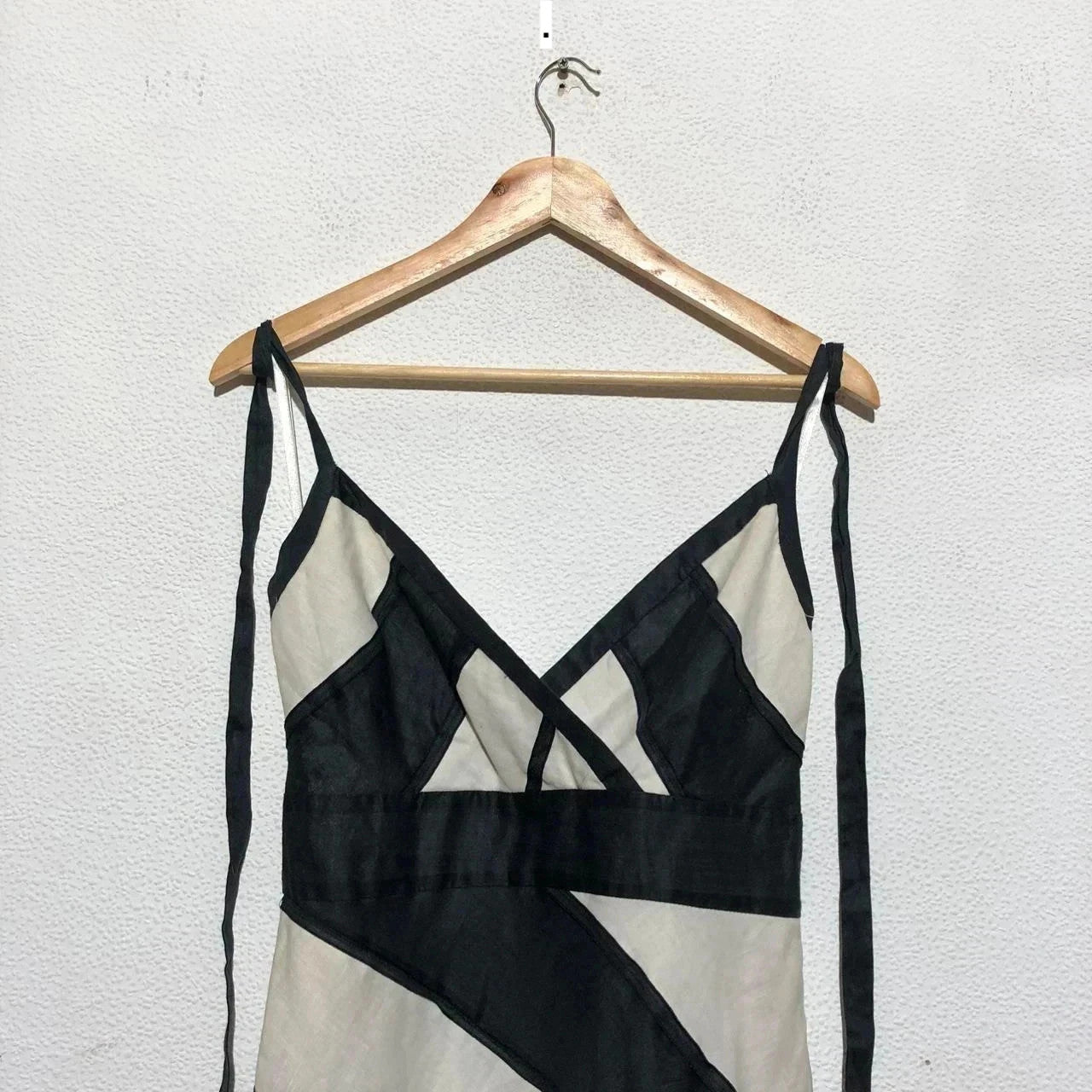 Vintage y2k white and black Coast Dress - Size 12