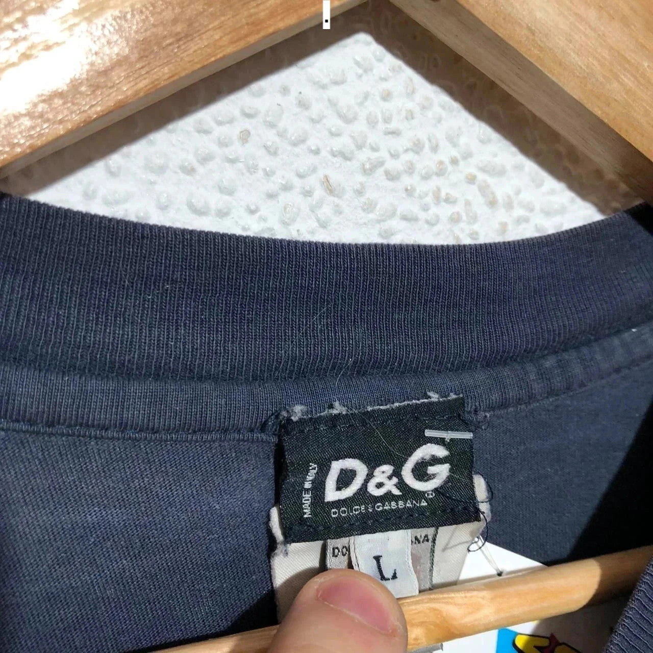 Vintage 2002 Navy MTV Awards T Shirt by Dolce & Gabbana - Large