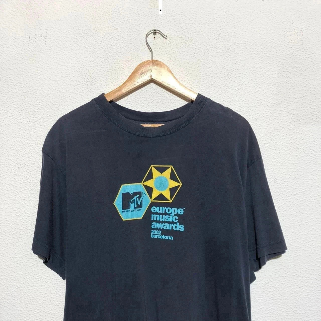 Vintage 2002 Navy MTV Awards T Shirt by Dolce & Gabbana - Large