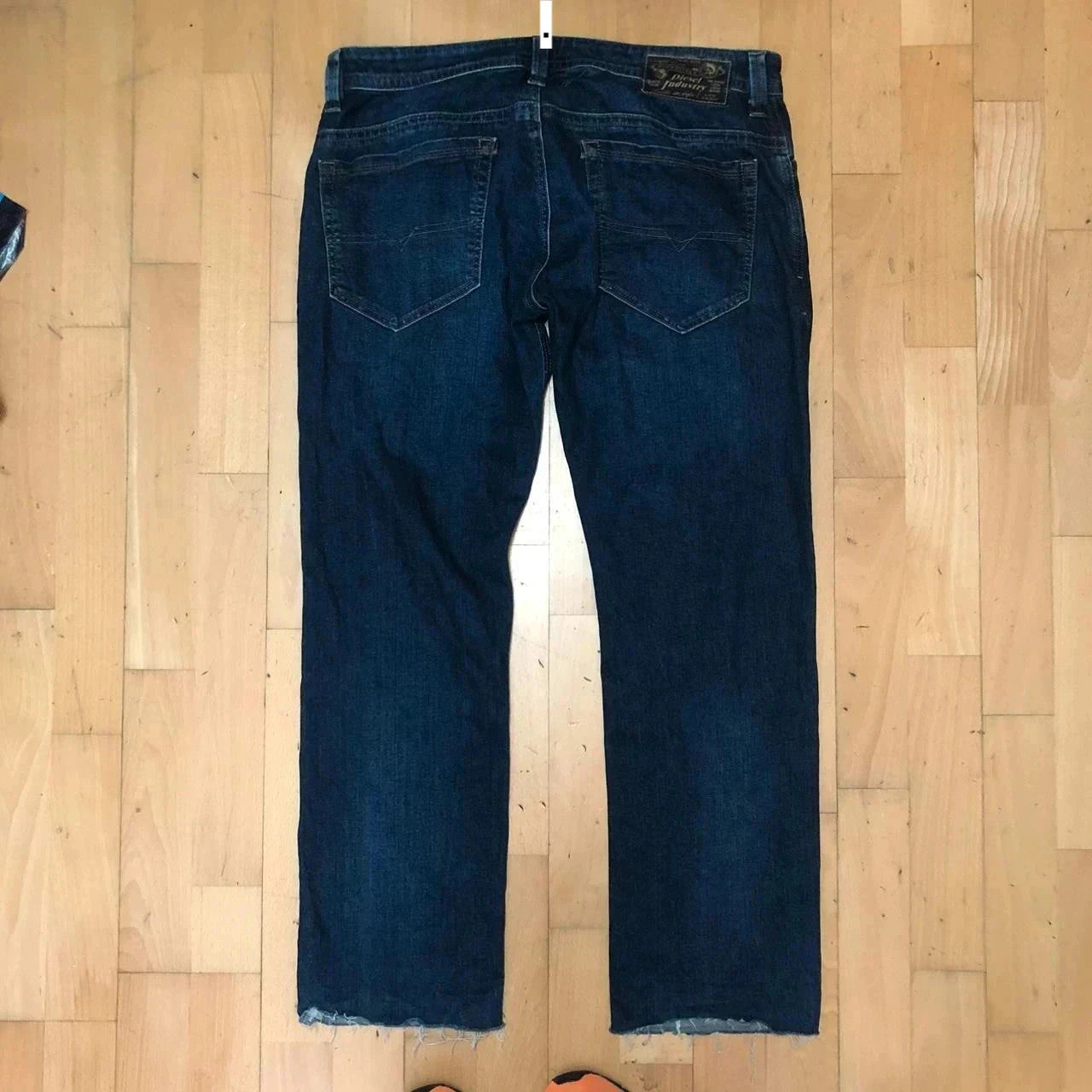 Navy Diesel Thavar Jeans Straight Leg - 32W 32L
