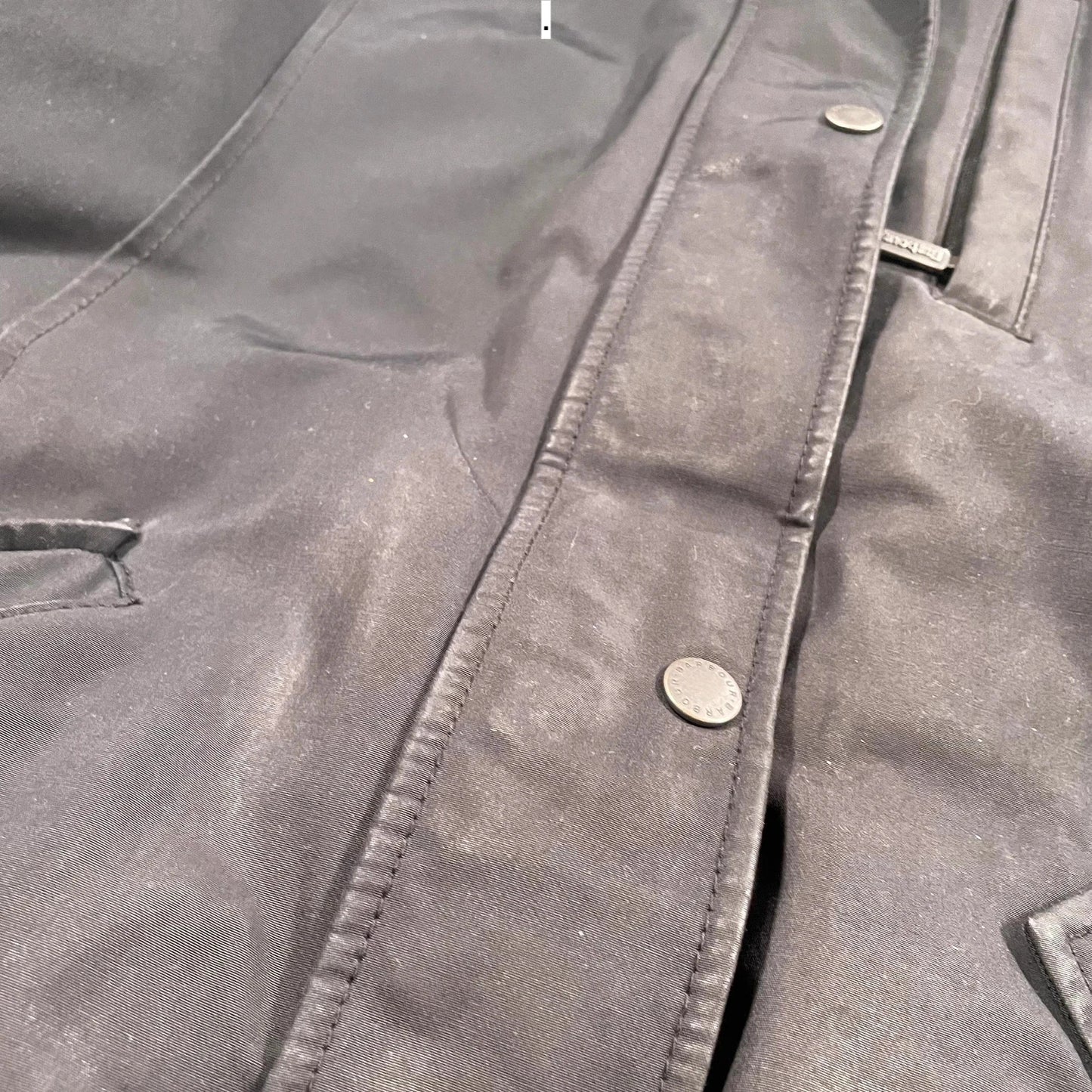 Black Barbour Raincoat - UK18