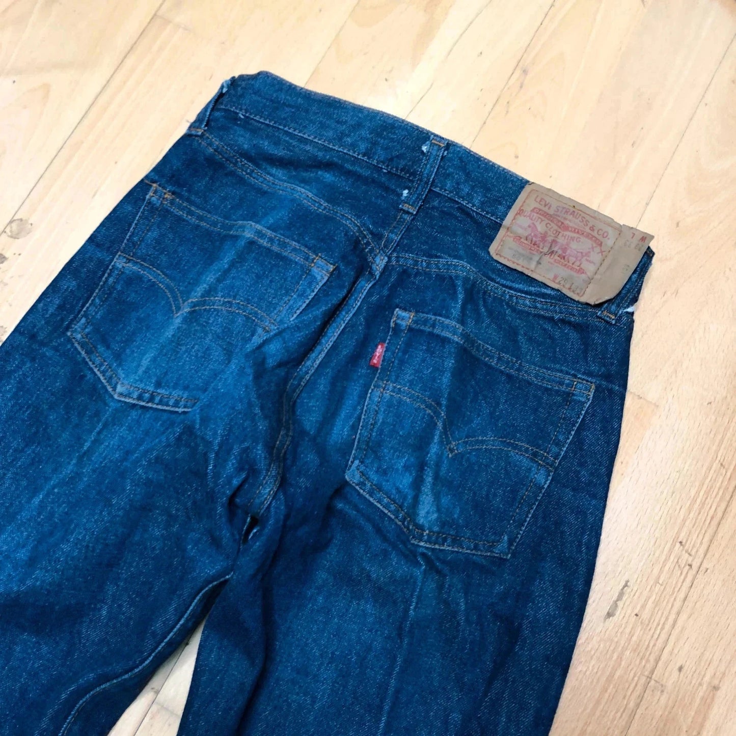 True Vintage 1970s Levi’s Jeans 501 XX Redline Selvedge - 29W 33L