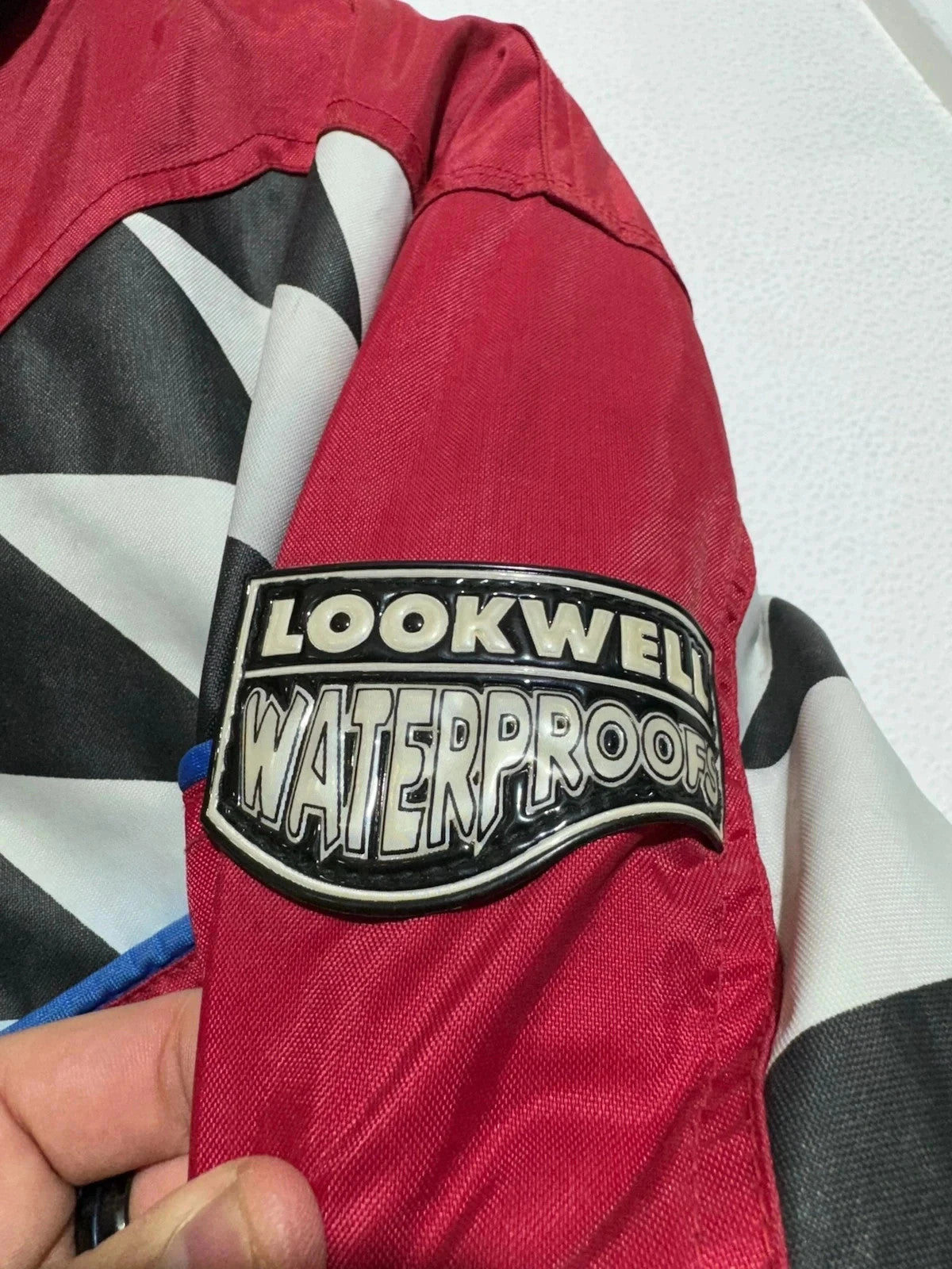 Vintage 90s Black & Red Pro Racing Jacket - Large