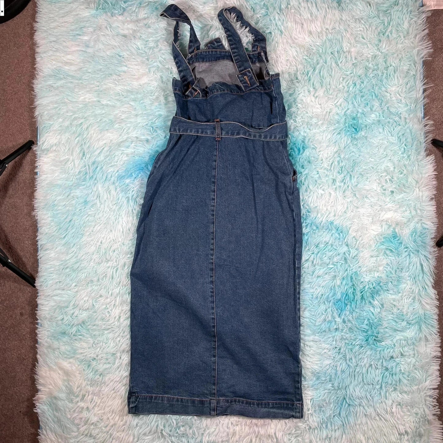 Vintage 00s Y2K Denim Dress Redherring - UK8
