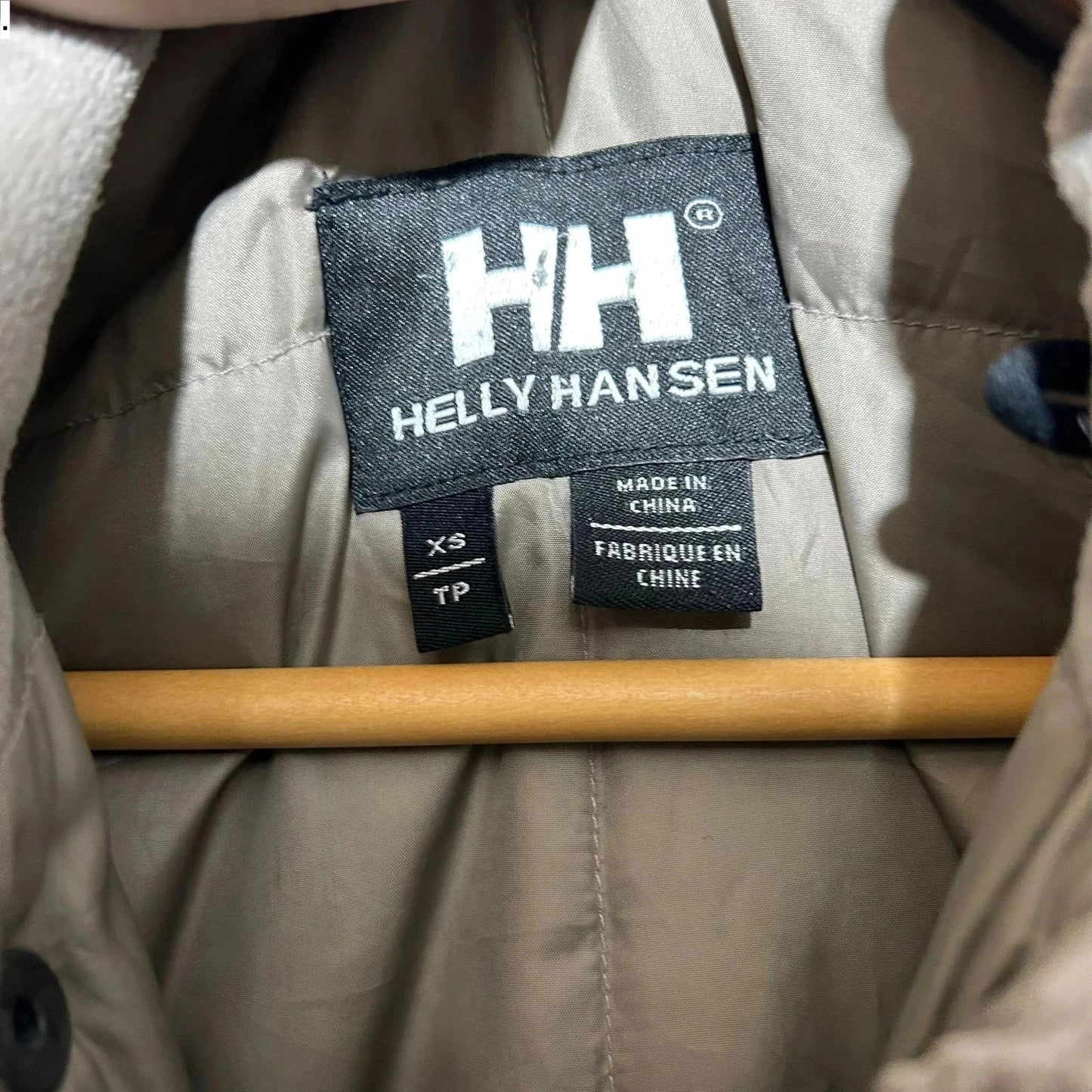 Beige Helly Hansen Puffer Jacket Gilet - XS