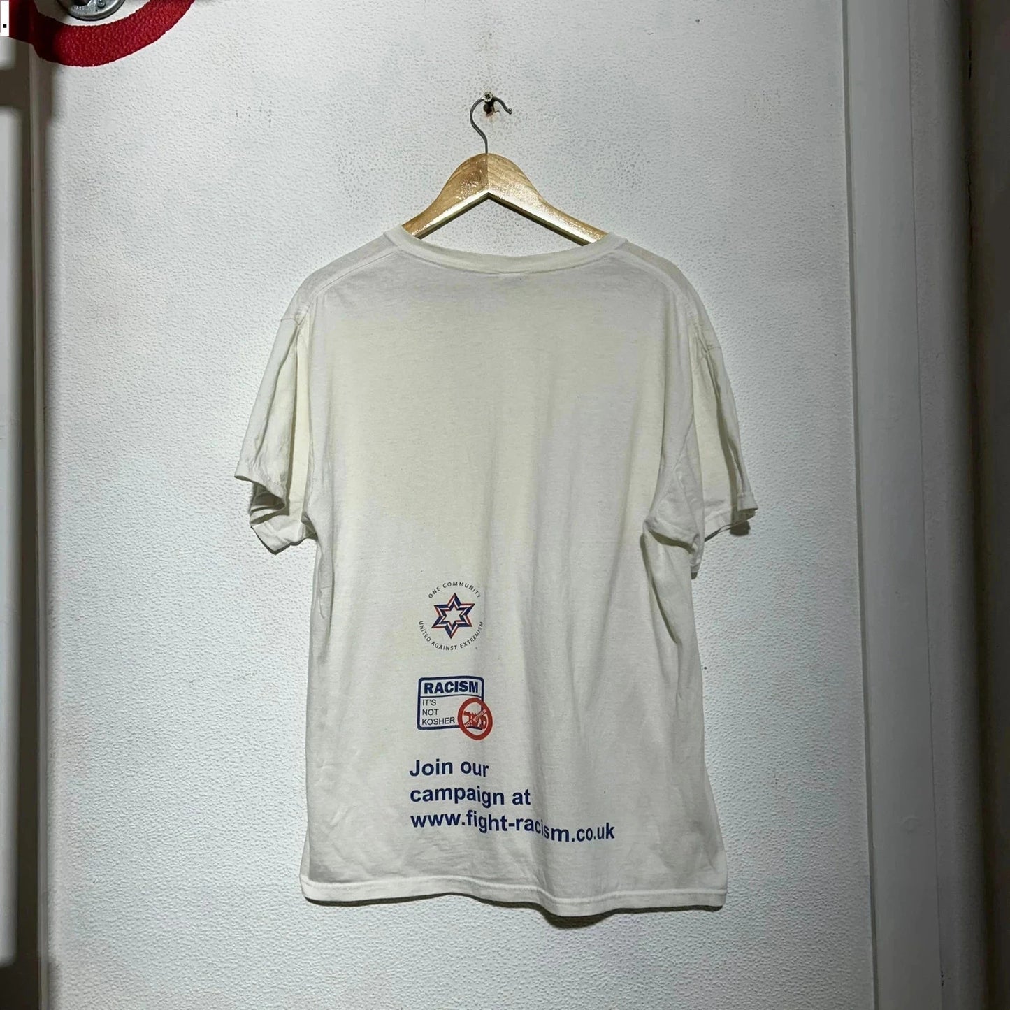 Vintage 1997 General Election T Shirt Anti BNP - Large