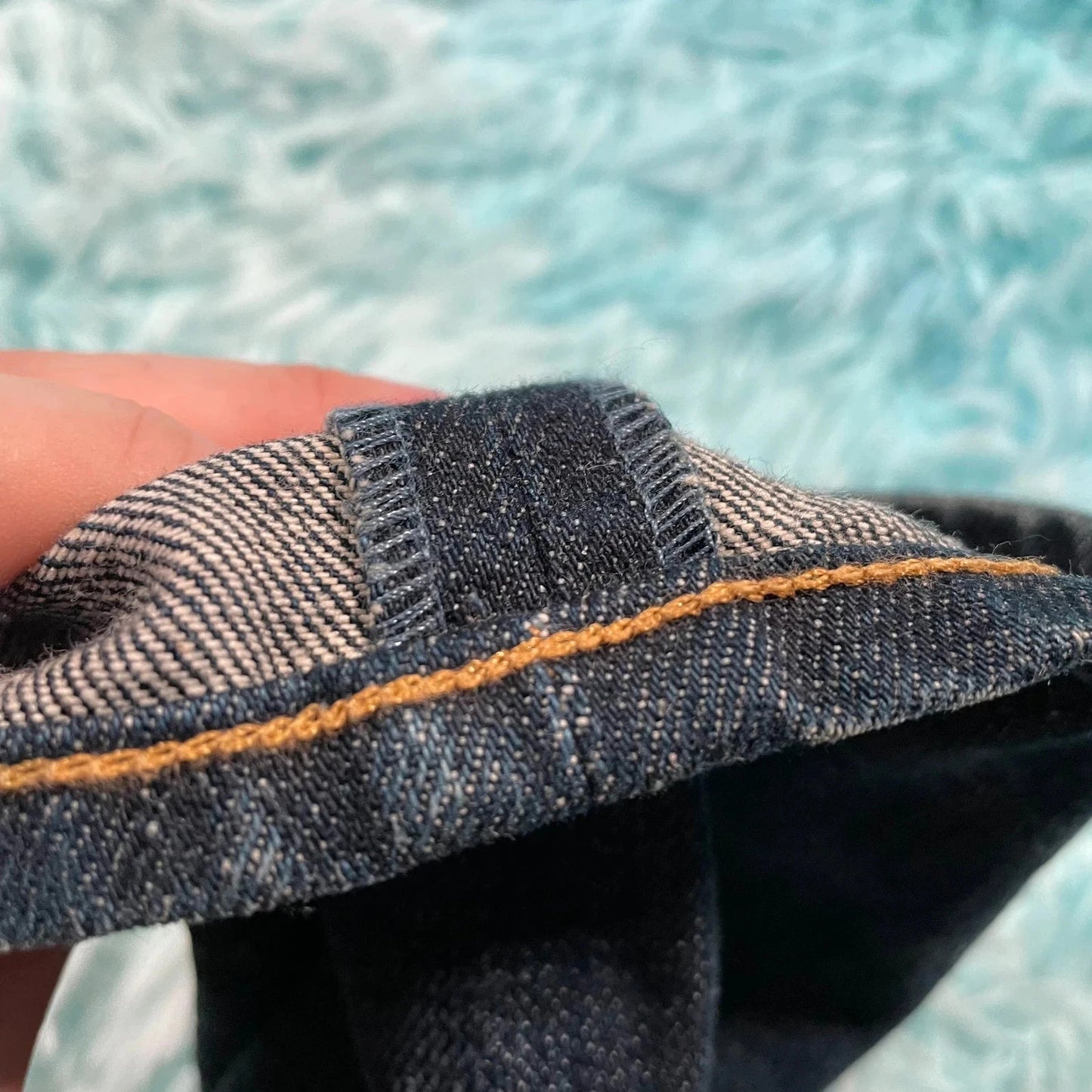 Navy Polo Ralph Lauren Rugby Jeans Selvedge - 30W 30L