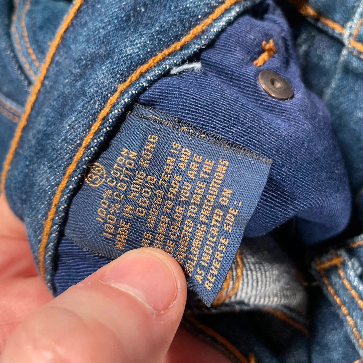 Vintage Blue Gloria Vanderbilt by Murjani Jeans Tapered - 38W 30L