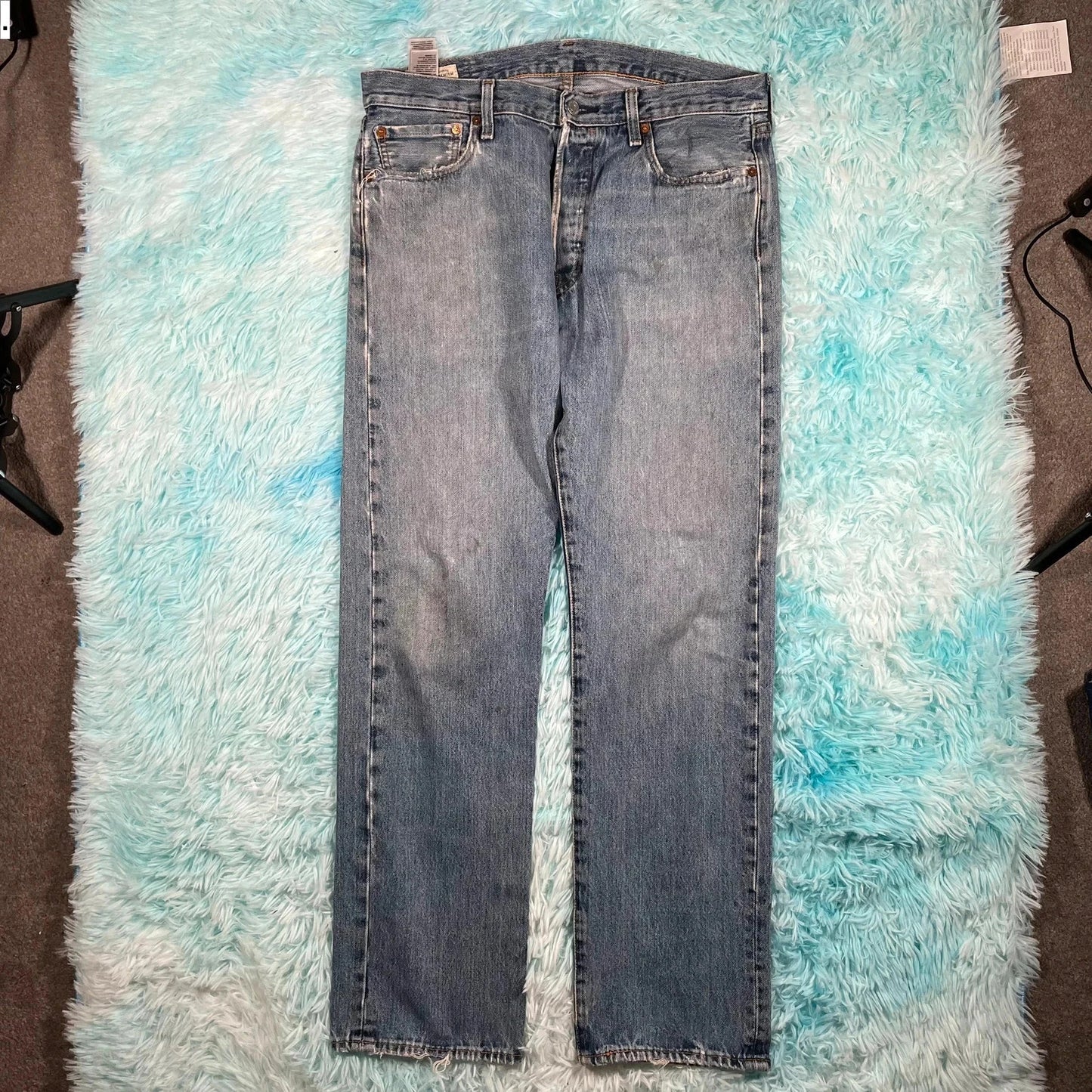 Blue Levi’s 501 Jeans Straight leg - 34W 32L