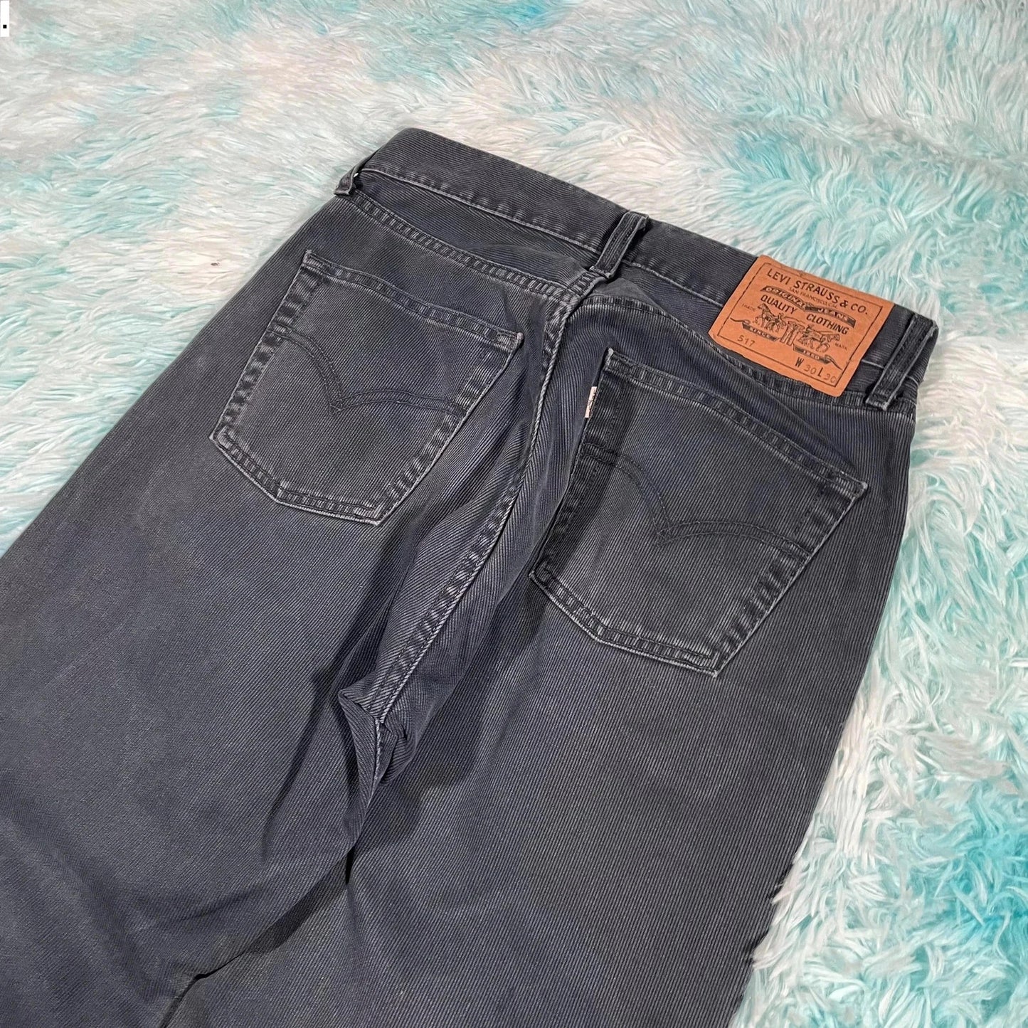 Vintage 90s Navy Levi’s Trousers 517 - 30W 30L