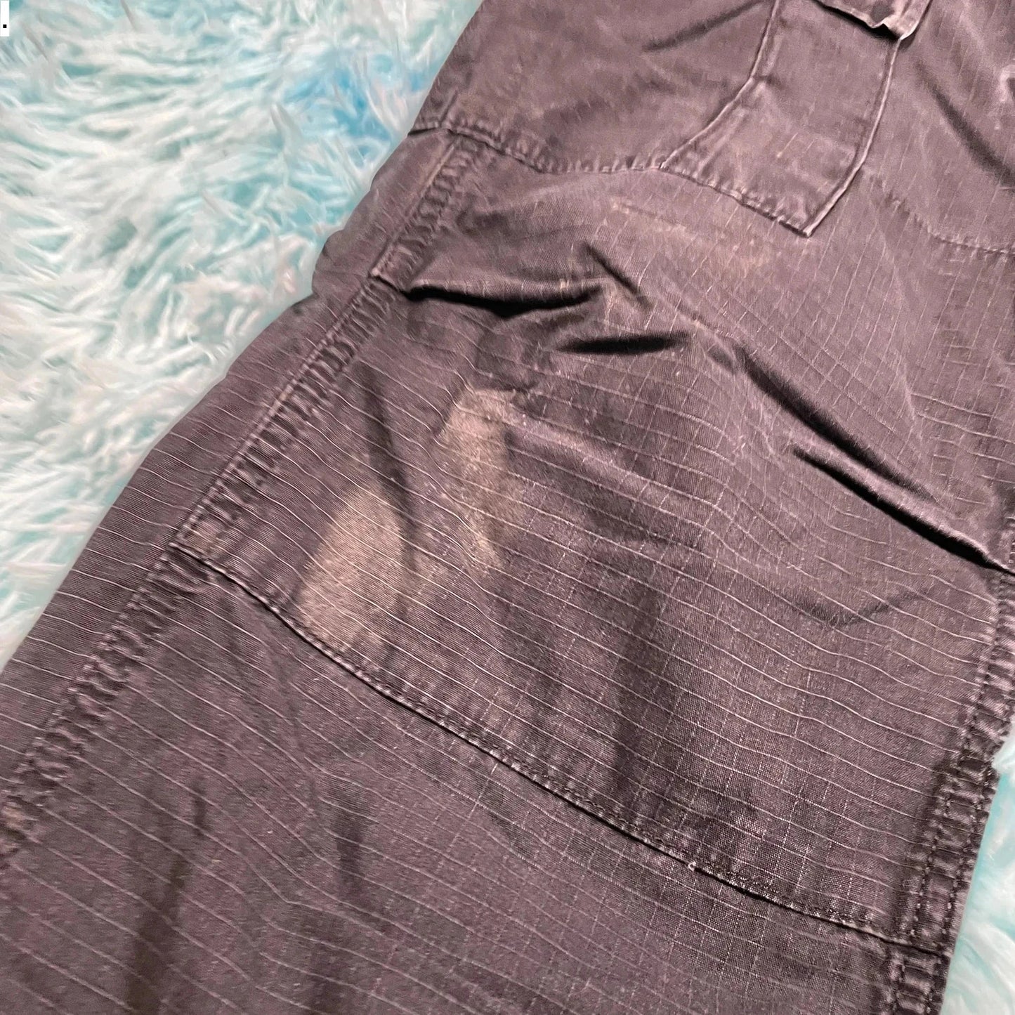 Vintage Black Carhartt Ripstop Aviation Pants Trousers - 30W 32L