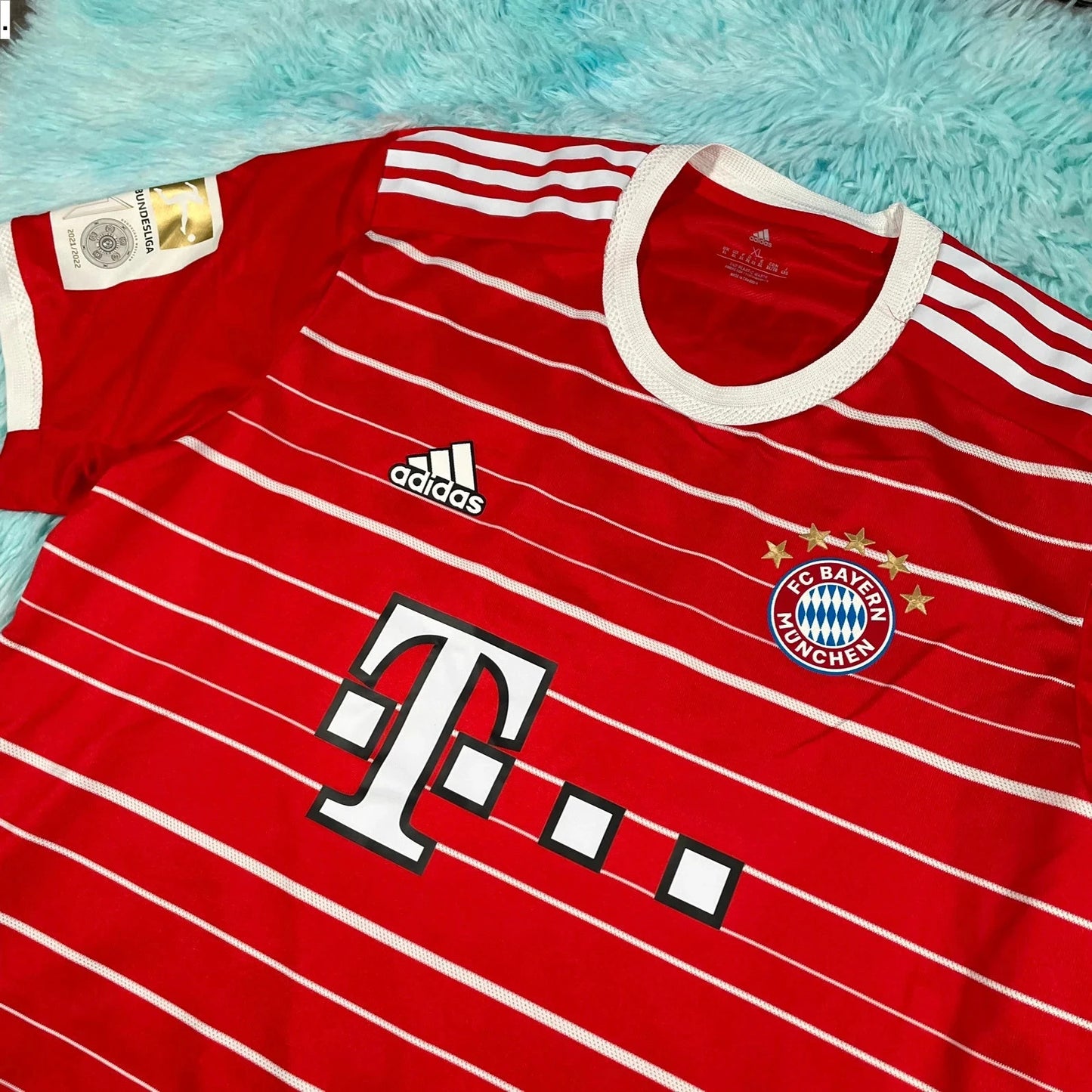 2022 Bayern Munich Shirt Adidas Home Kit - XL