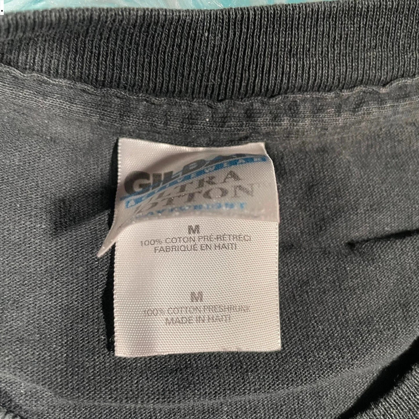 Vintage 00s Black Trident Sound Studios Music Graphic T Shirt - Medium