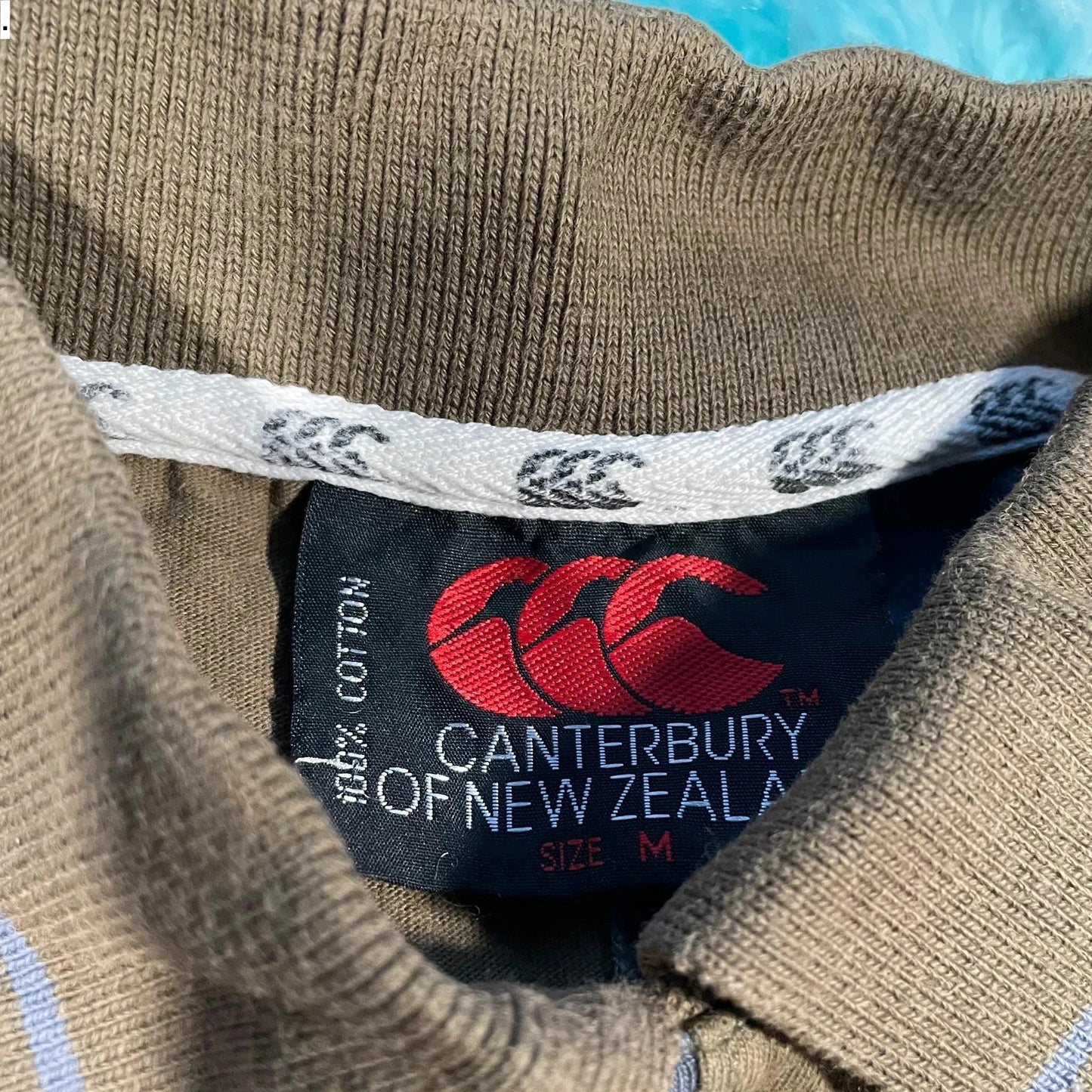 Vintage 90s Cathy Pacific Hong Kong 7s Rugby Polo Shirt Canterbury - Medium