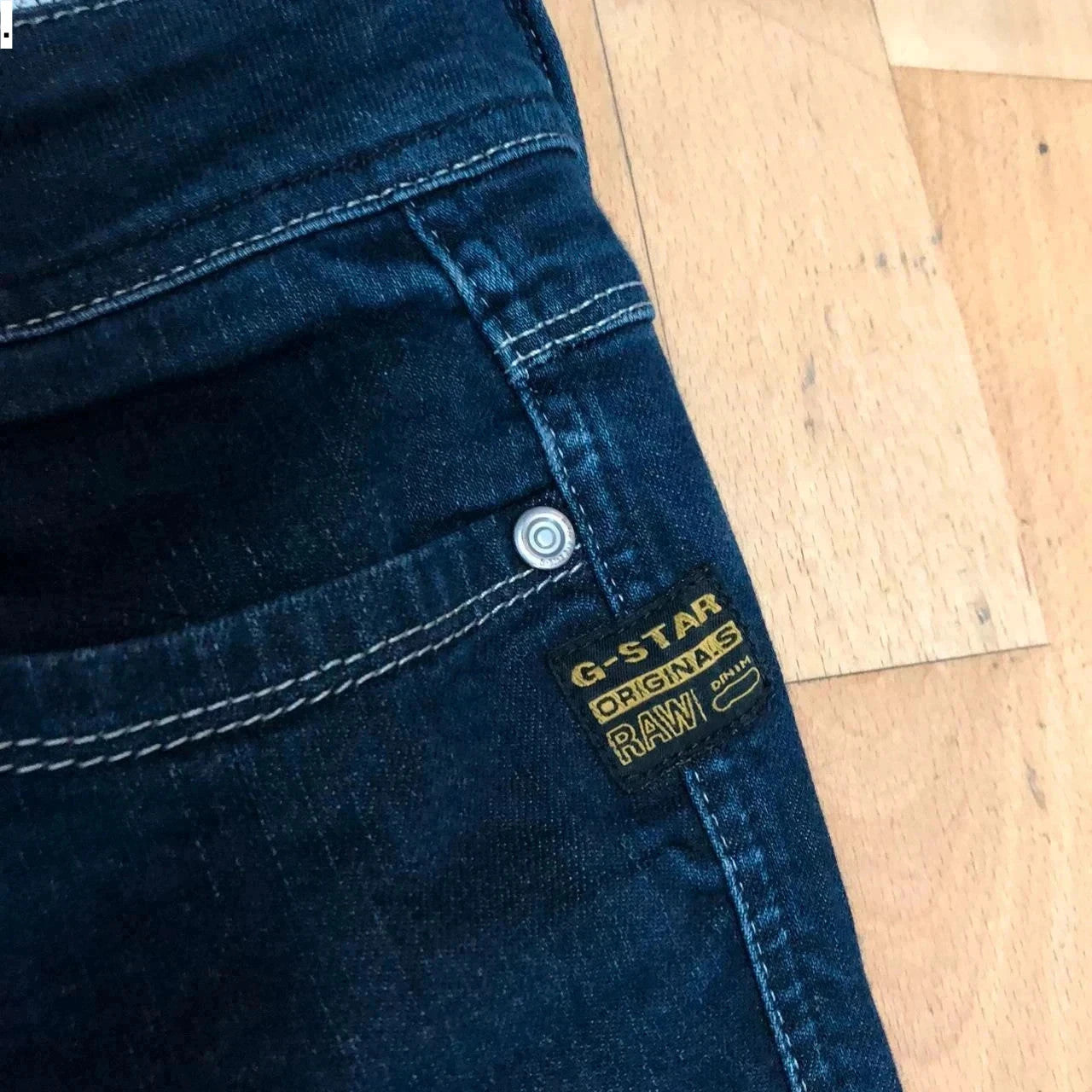 Navy G-Star Raw Skinny Slim Jeans - 29W 32L