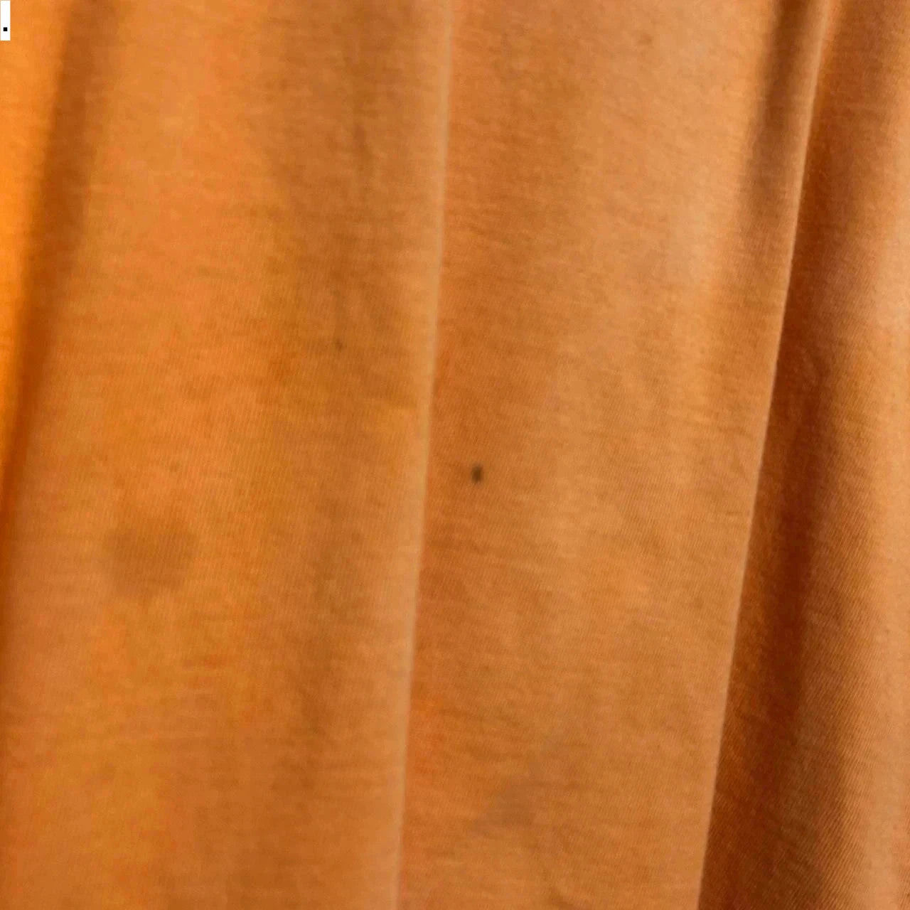 Orange Stussy T Shirt Vintage 90s made in USA - Large